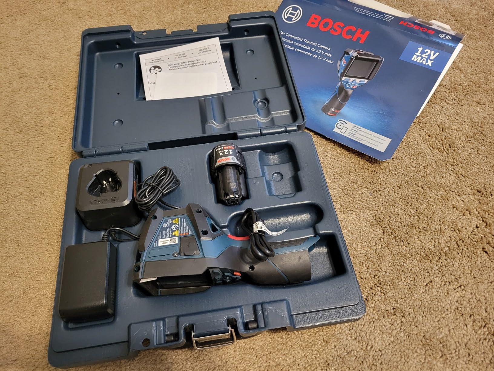 Bosch GTC600C 12V Max Connected Thermal Camera customer photo 1