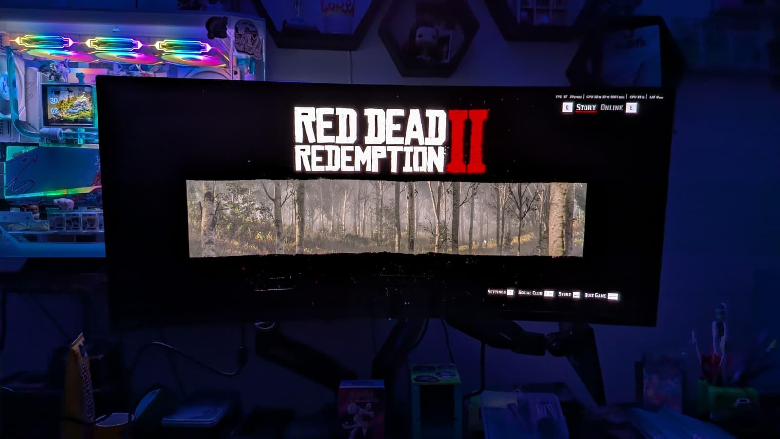 MSI MAG 341CQP QD-OLED, 34 Curved OLED Gaming Monitor, 3440 x 1440 (UWQHD), 0.03ms Response time, 175Hz, True Black HDR 400, HDMI, DP Port, USB Type C, Tilt, Height, Black customer photo 2
