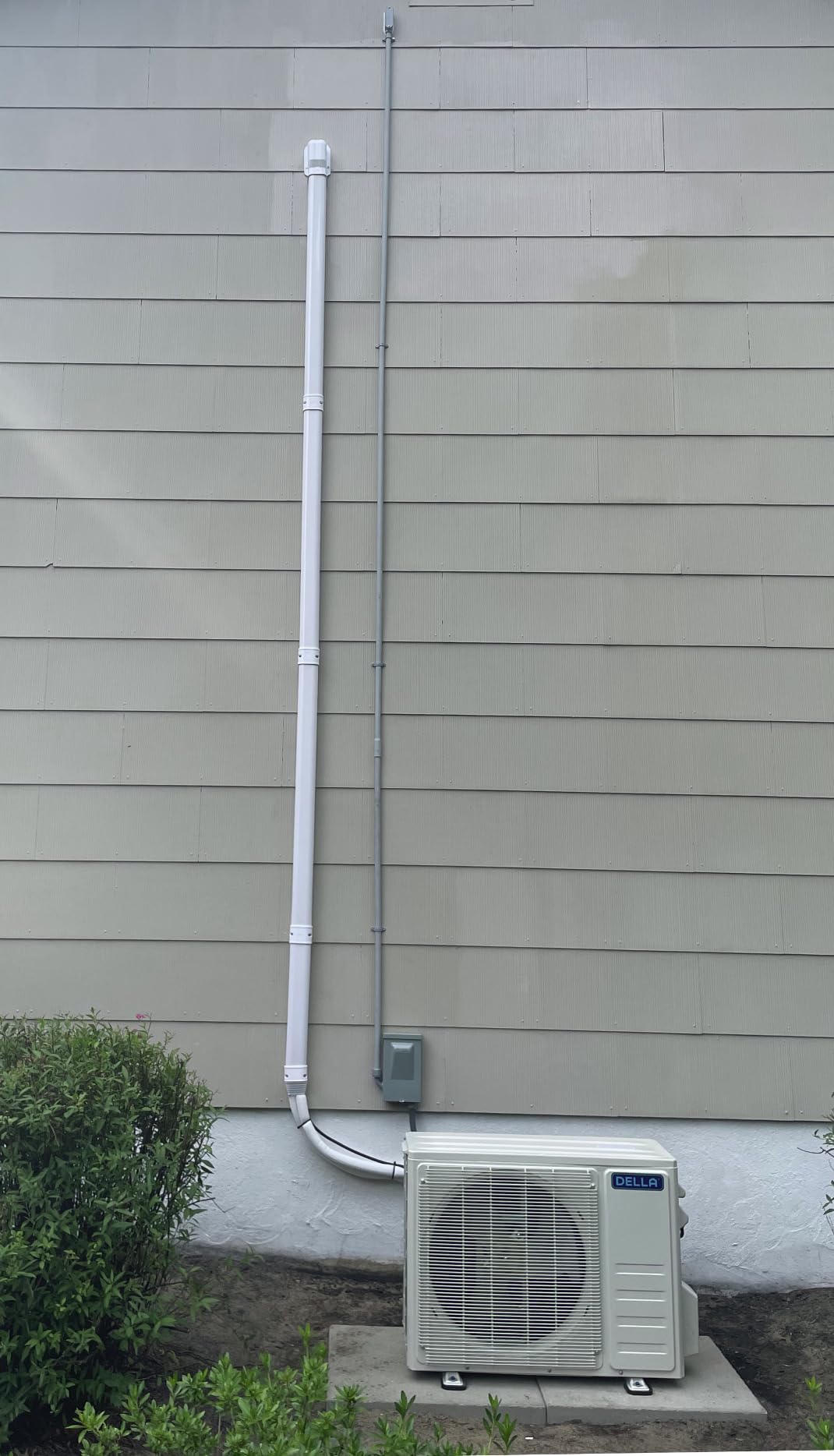 DELLA Econo Series 23000 BTU Mini Split Air Conditioner 17 SEER2, 230V Cools up to 1500 Sq. Ft., Works with Alexa and Wifi, Heater Ductless Inverter System with Heat Pump, 16.4ft Installation Kit customer photo 1