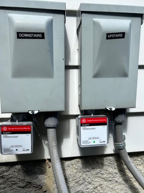 THOMESURGEP by ABB • SurgePro™ Surge Protective Device • Externally Mounted Wired Residential SPD for Retail and Home • Type 1 SPD customer photo 2