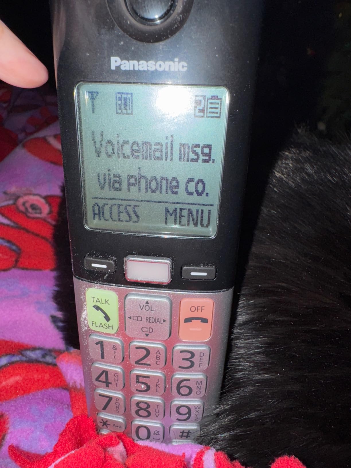 Panasonic Cordless Phone KX-TGU432W - Easy to Use with Large Display and Big Buttons, 2 Handsets, Call Block, Volume Boost customer photo 2