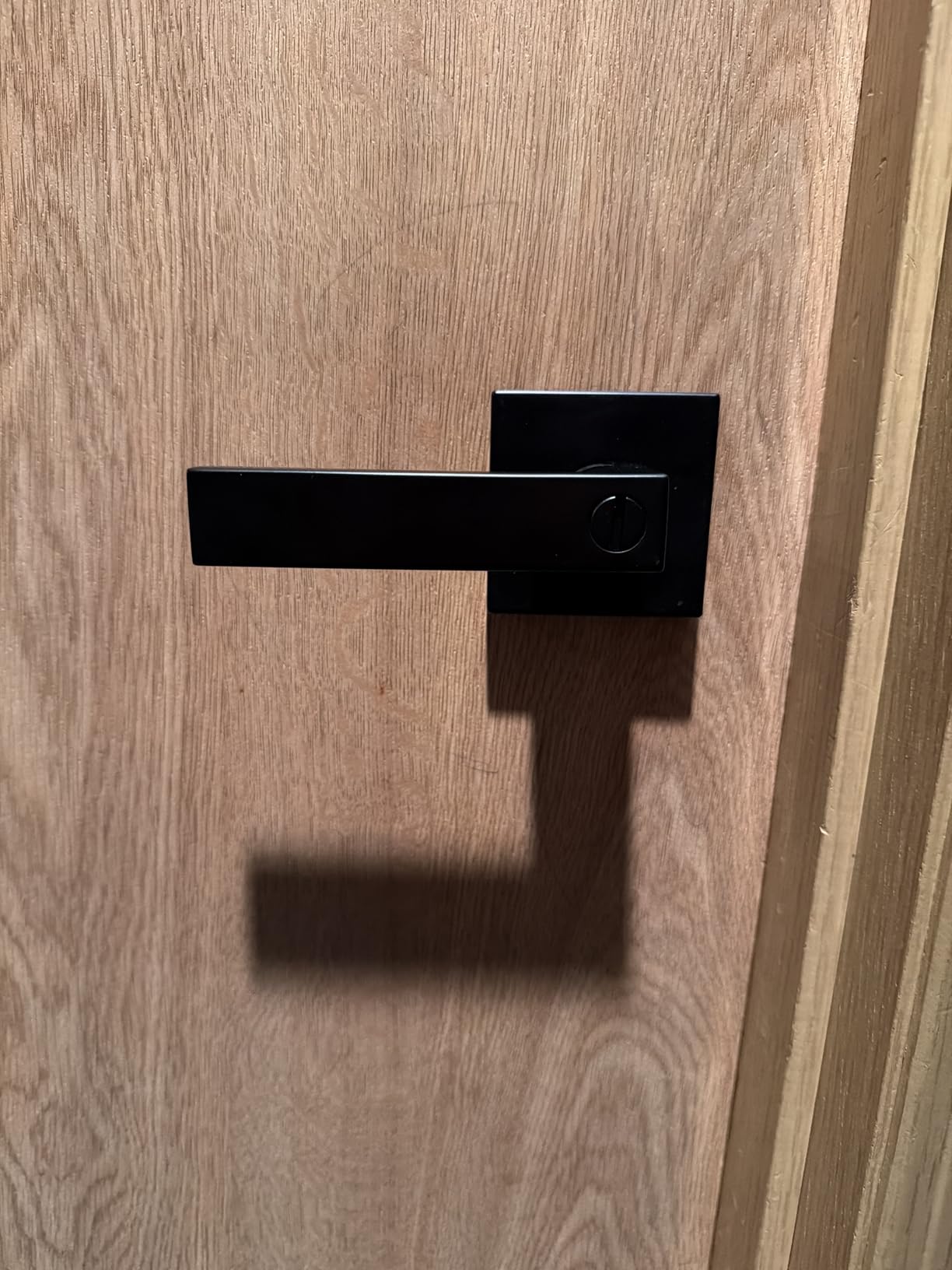 Smart Door Handle Lock with Keypad: Kucacci Keyless Entry Digital Knob for Front Door - Electronic Smart Lock with Keypad - Exterior Code Door Knob - Easy Installation customer photo 1