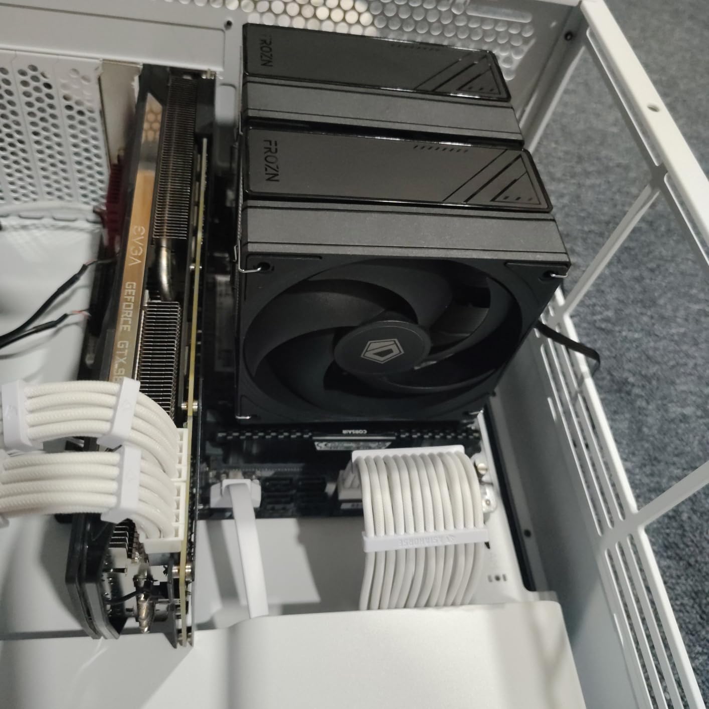ID-COOLING FROZN A620 PRO SE - Blackout Dual-Tower Air CPU Cooler, 6×Ф6mm Heatpipes, Dual 120x120x25mm Quiet Fans, Intel LGA1700/1851/1200/115X; AMD AM4/AM5 customer photo 2