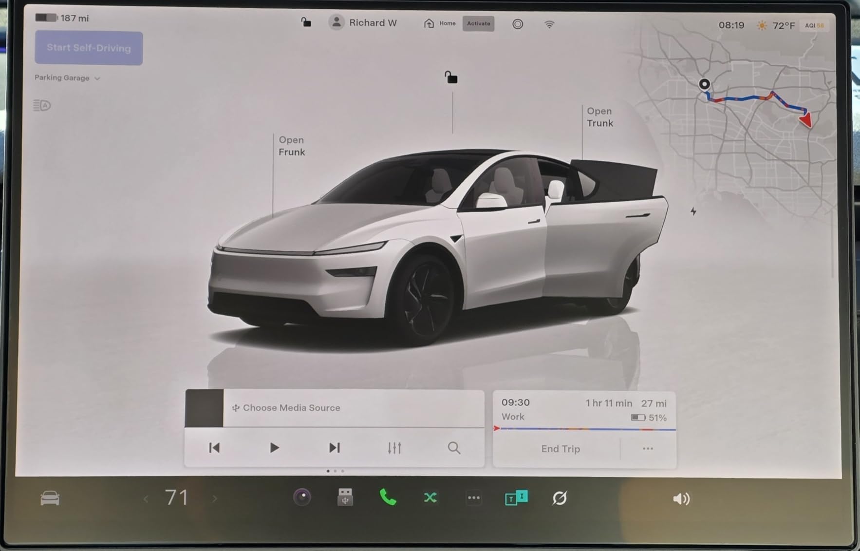 Wigoo Tesla Model Y Juniper & Model 3 Highland Screen Protector Matte [No Glare & Fingerprint] 15.4