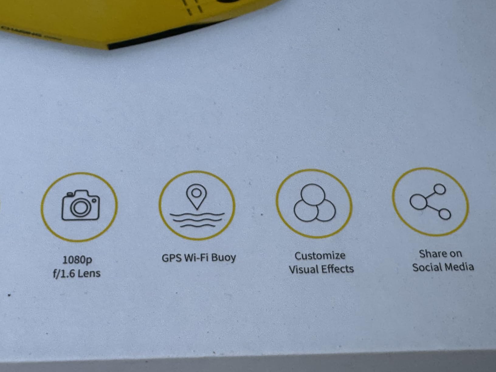 Chasing Dory Underwater Drone - Palm-Sized 1080p Full HD Underwater Drone with Camera for Real Time Viewing, APP Remote Control Purple (Yellow) customer photo 2