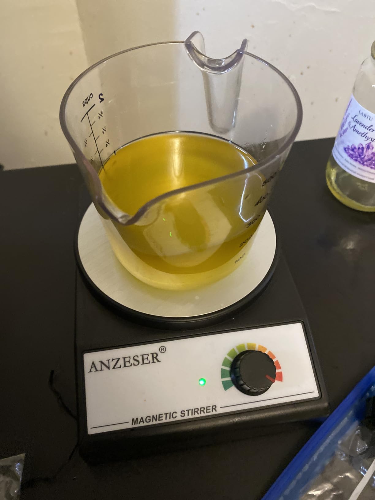 Magnetic Stirrer with 4 Stir Bars and 1 Retriever, 3000mL Magnetic Stir Plate 3000RPM Magnetic Mixer (No Heating) customer photo 2