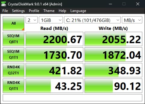 Patriot Memory P320 128GB Internal SSD - NVMe PCIe Gen 3x4 - M.2 2280 - Solid State Drive - P320P128GM28 customer photo 2