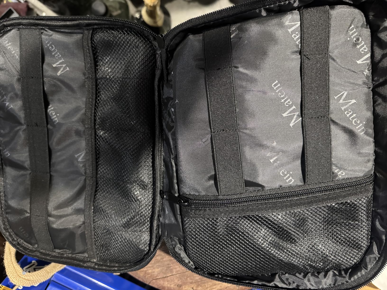 MATEIN Electronics Travel Organizer, Double Layers Charger Organizer with Sturdy Handle for Travel Accessories customer photo 1