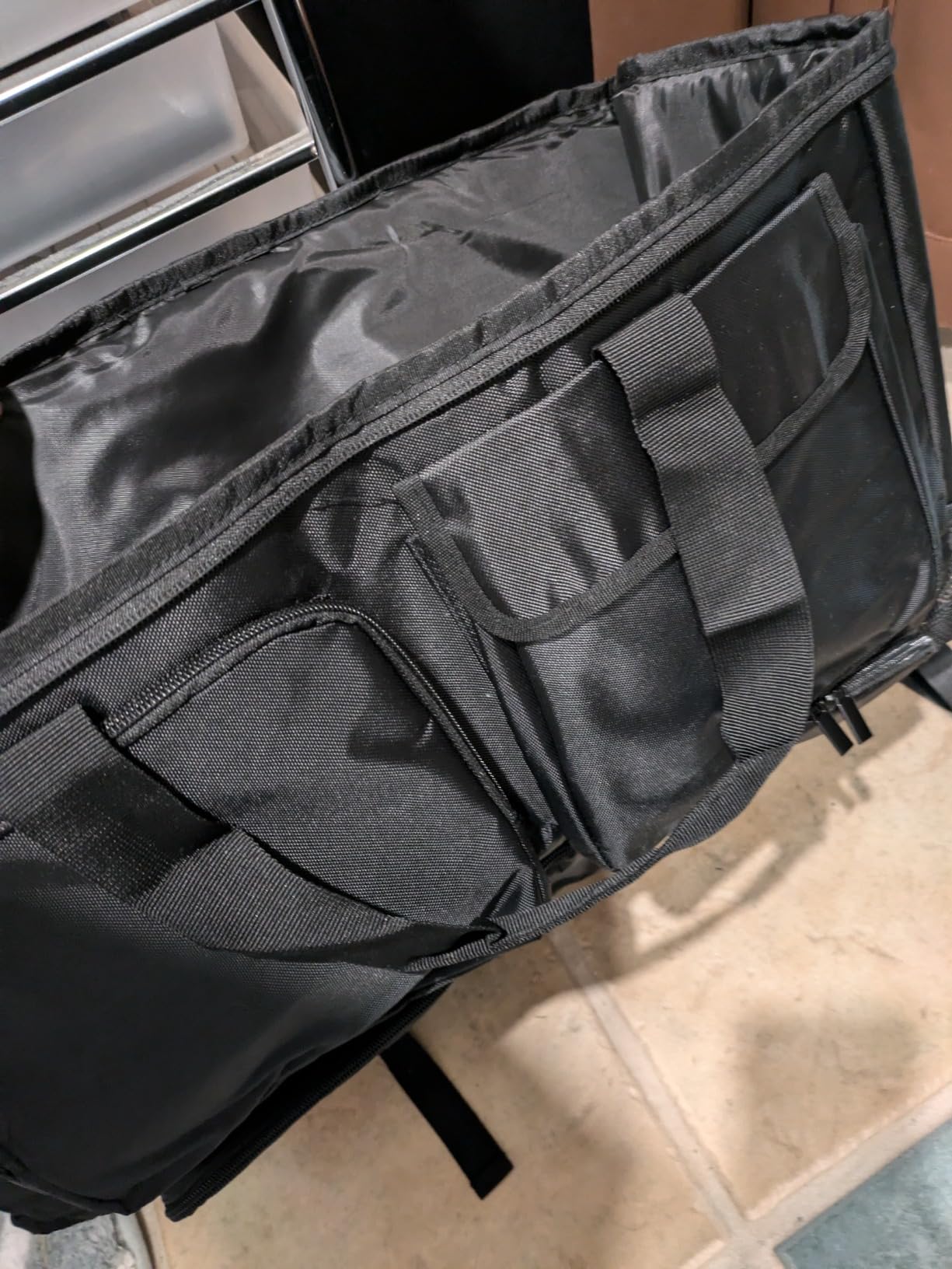 Trunab PC Desktop Carrying Case Compatible with ATX/M-ATX mainframe chassis, with Multiple Storage Pockets, PC Tower Bag, Traveling Carrier for Keyboard, Cable, Mouse and Headphone, Bag Only customer photo 2