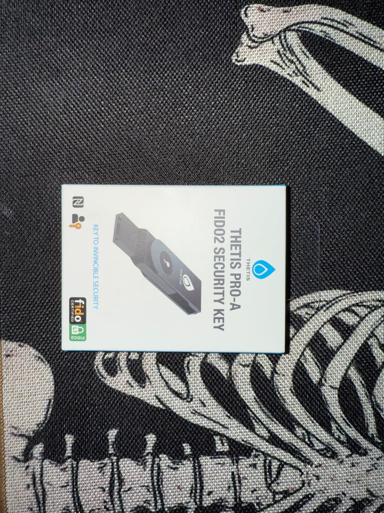 Thetis Pro-A FIDO2 Security Key Passkey Device with USB A & NFC, TOTP/HOTP Authenticator APP, FIDO 2.0 Two Factor Authentication 2FA MFA, Works with Windows/macOS/Linux/Gmail/Facebook/Dropbox/GitHub customer photo 2