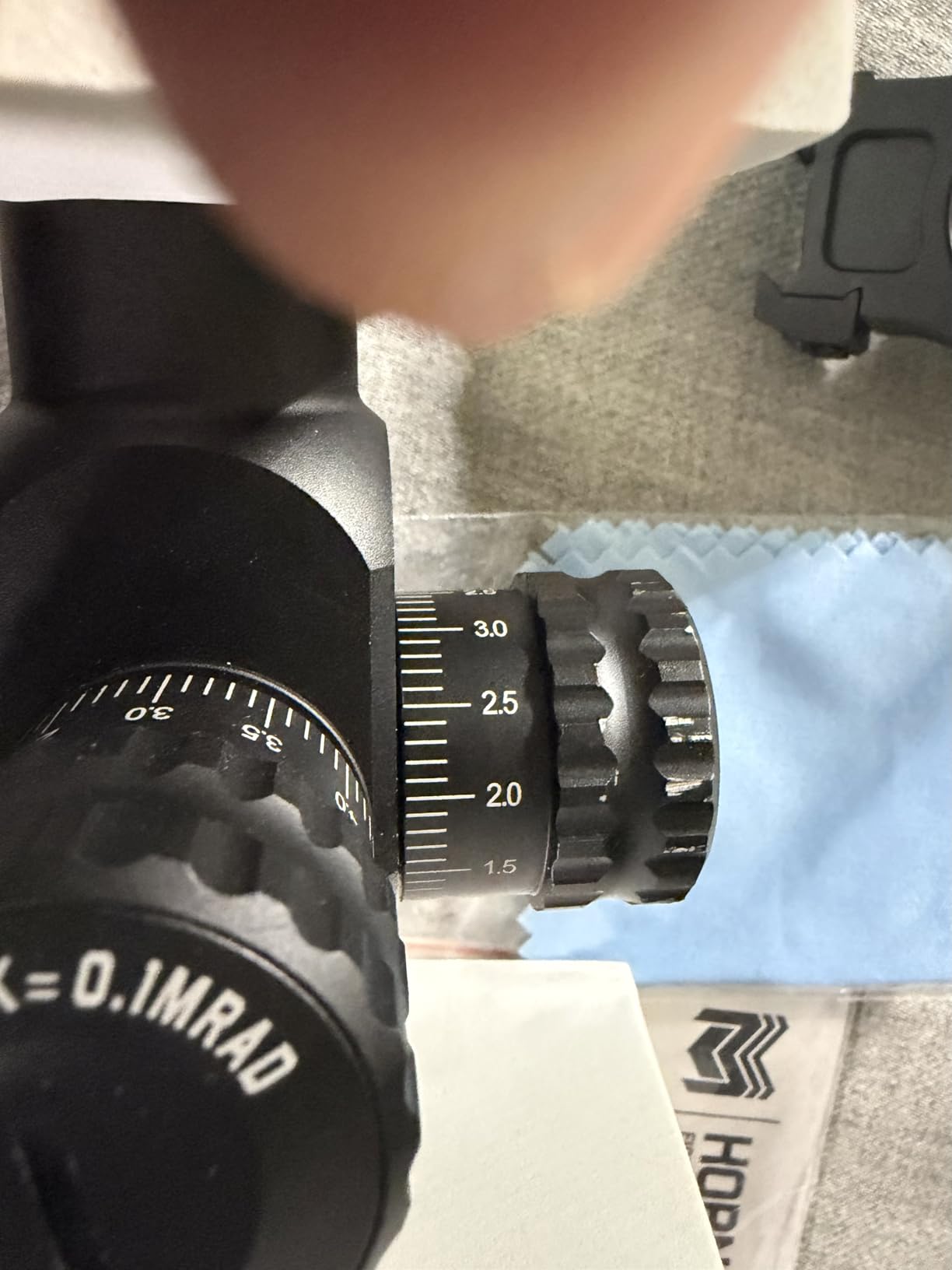 Monstrum Hornet 6-24x50 FFP Rifle Scope | Includes Zero Stop, Bubble Level Scope Rings, and Detachable Sunshade customer photo 2