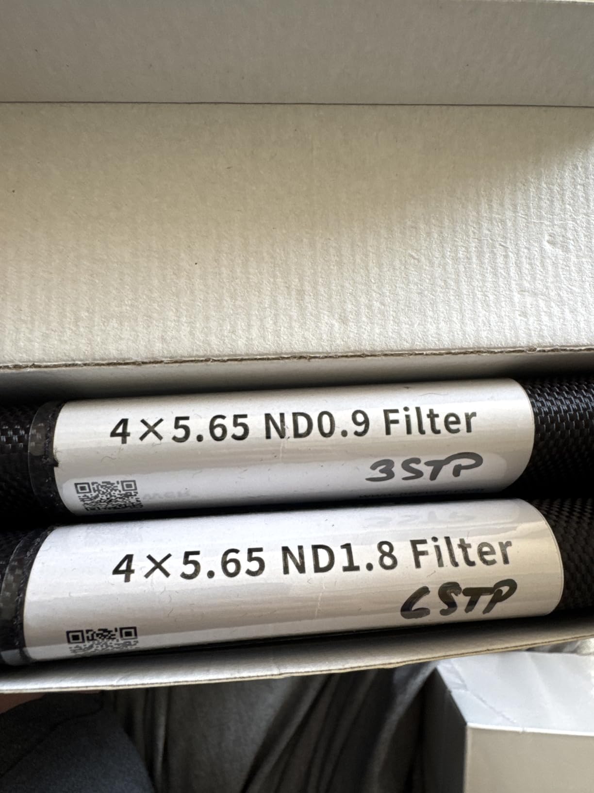 NEEWER 2 Pack ND0.9/1.8 (3/6 Stops) Square ND Filter, 4