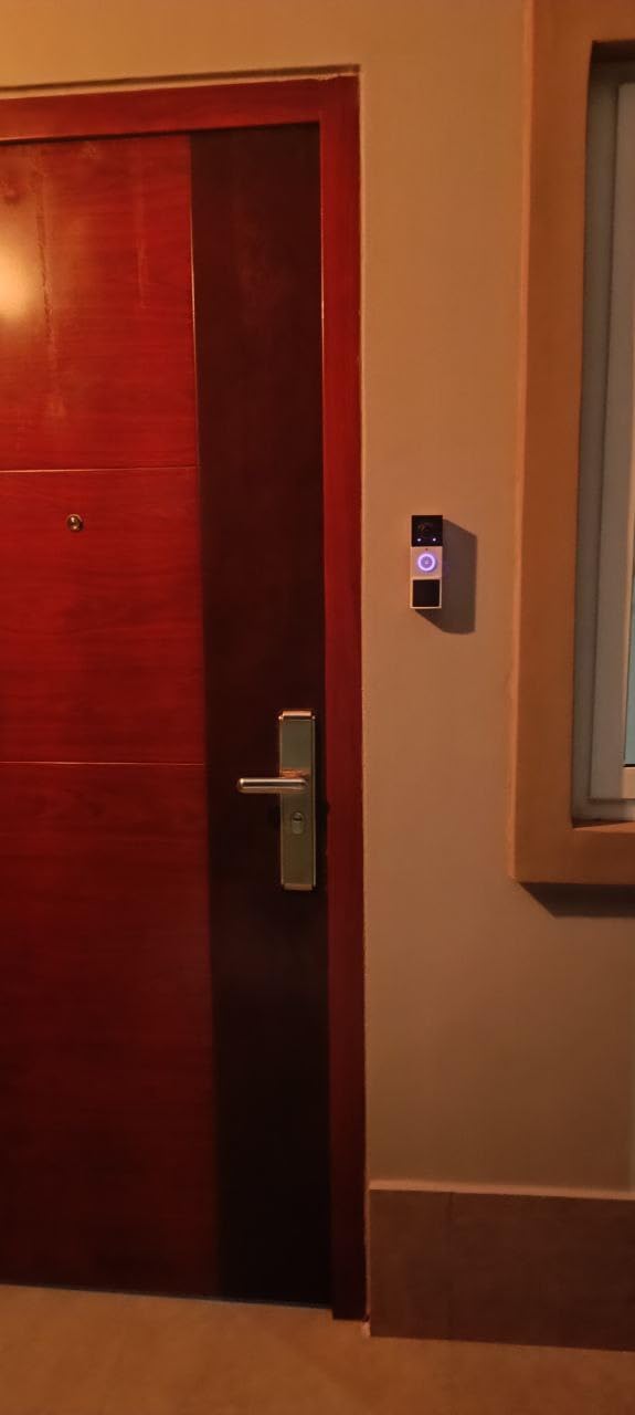 Tapo 2K Wireless Smart Video Doorbell with Chime - 160-degree Ultra-Wide View, Person Detection, Ring Call, 2-Way Audio, Subscription-Free Local Storage/Optional Cloud, D210 customer photo 1