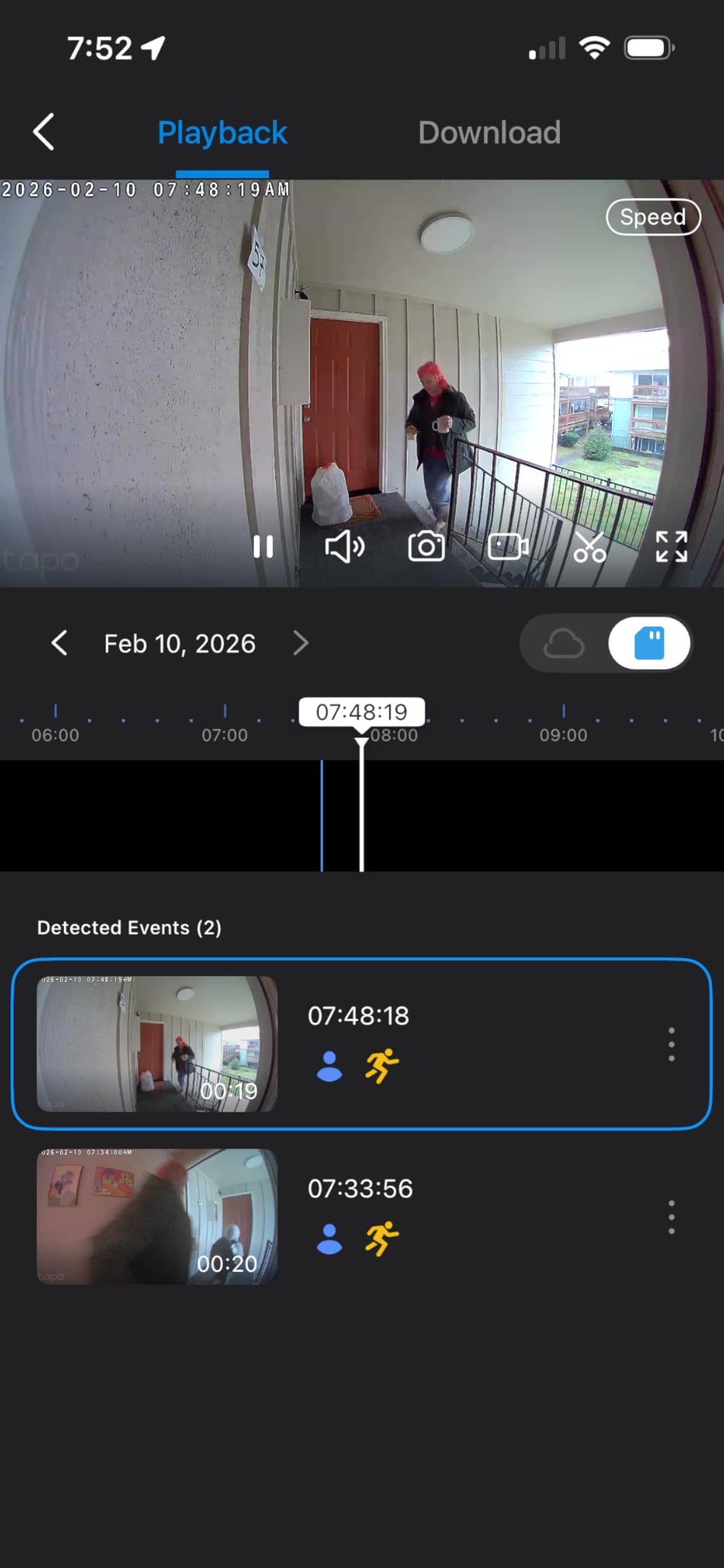 Tapo 2K Wireless Smart Video Doorbell with Chime - 160-degree Ultra-Wide View, Person Detection, Ring Call, 2-Way Audio, Subscription-Free Local Storage/Optional Cloud, D210 customer photo 2