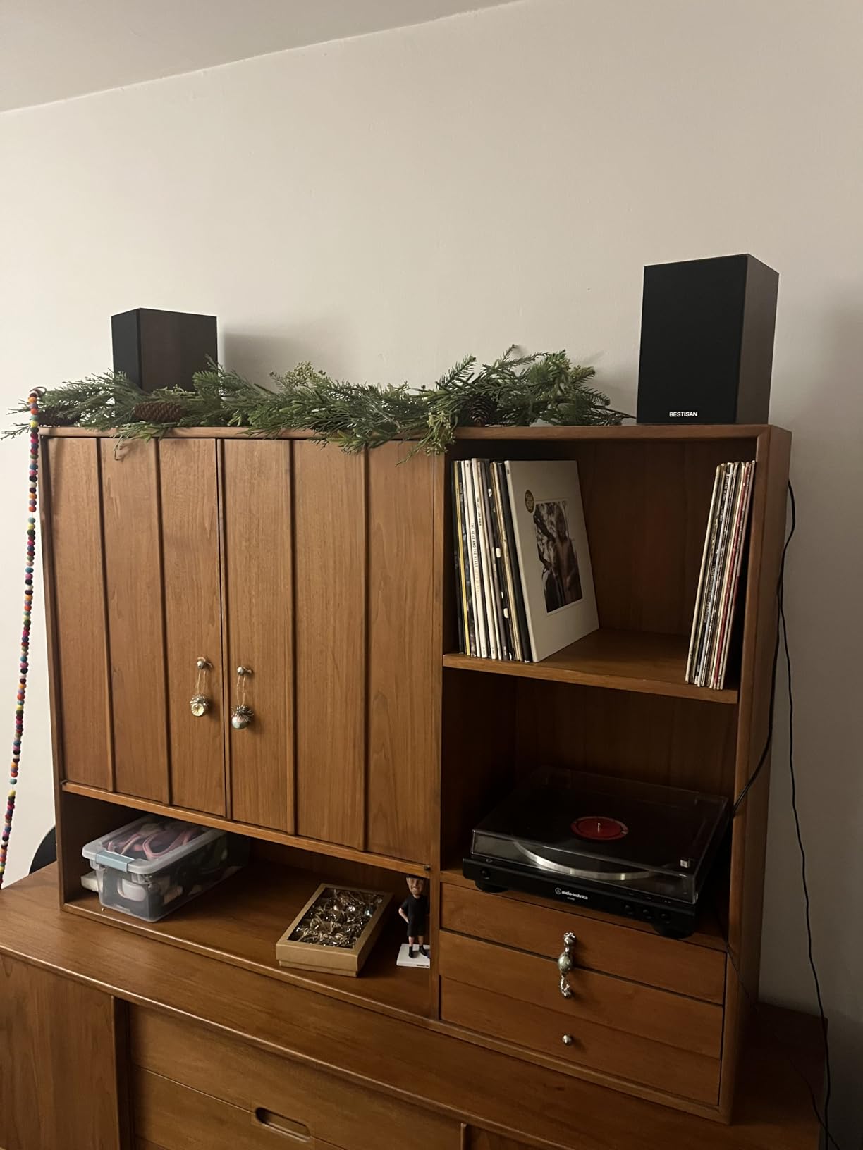 BESTISAN Bluetooth Bookshelf Speakers with RCA Input, Record Player Speakers with Sub Out Port for SW65C/ SW65D,4 Inch Woofer, SR04F-01 customer photo 2