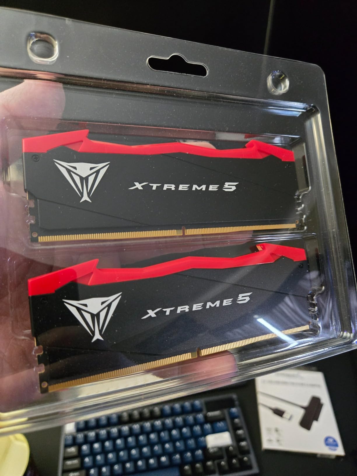Patriot Viper Xtreme 5 DDR5 RAM 48GB (2X24GB) 6000MT/s CL30 1.35v UDIMM Desktop Gaming Memory Kit Compatible with Intel XMP/AMD Expo - PVX548G60C30K customer photo 1