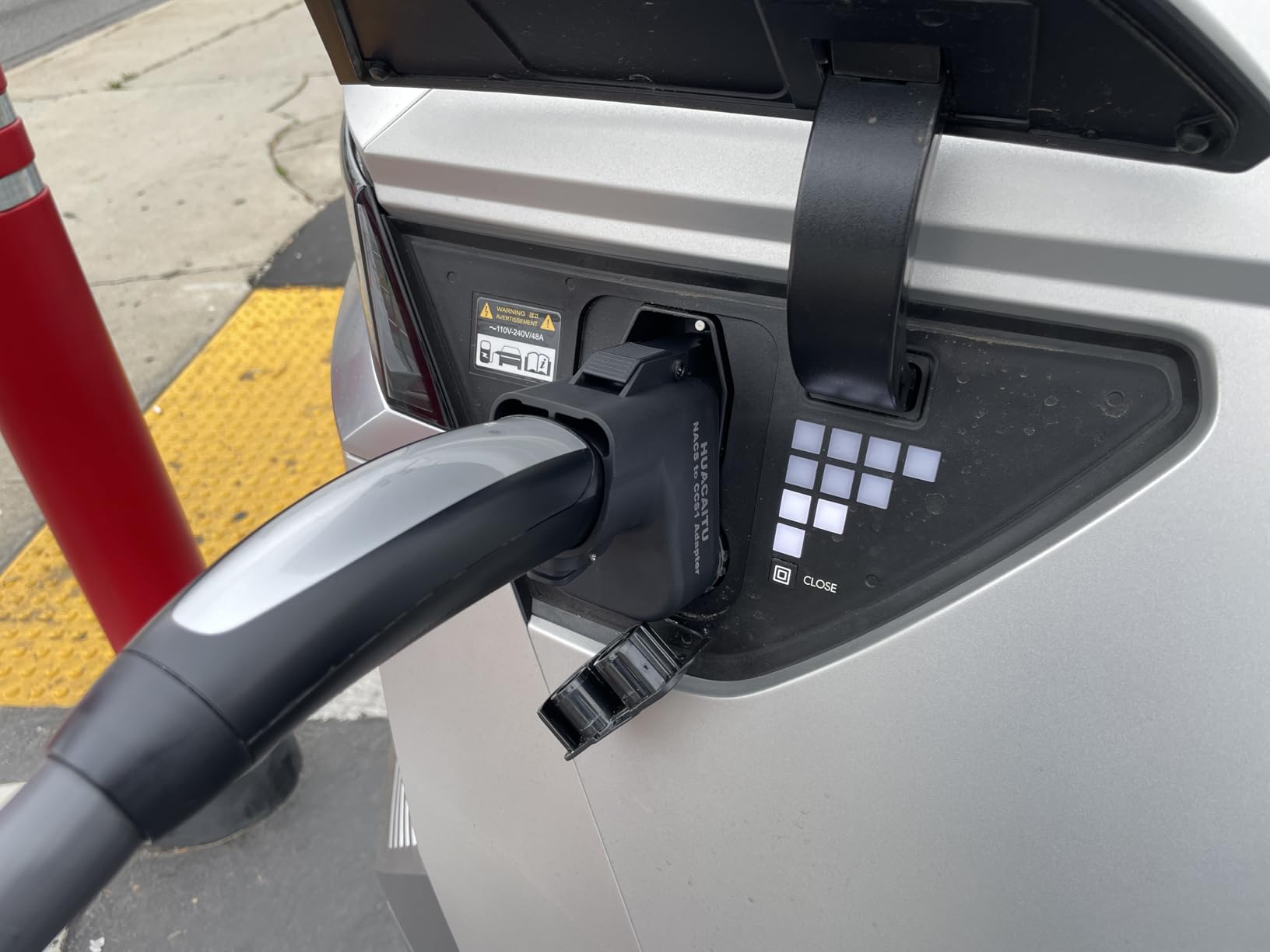 Tesla Supercharger Adapter, NACS to CCS Adapter, Fast Charge Your CCS1 EV at Tesla Superchargers, Electric Vehicle Charging Accessories for Ford, Rivian, GM, Volvo and Polestar EVs customer photo 2