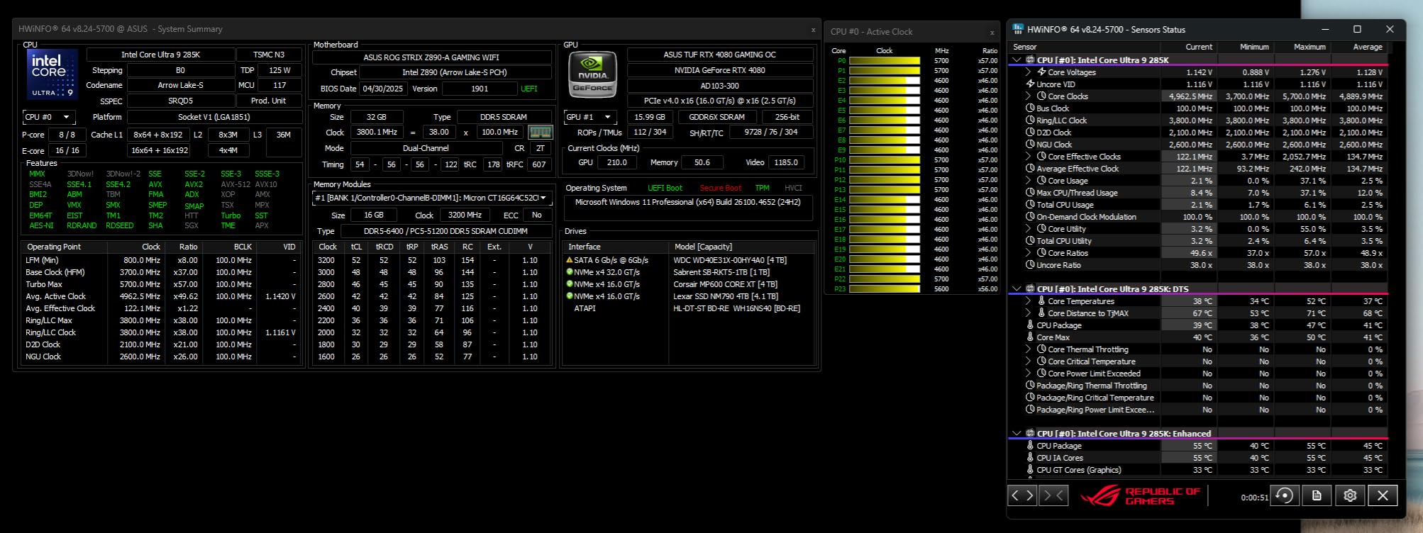 Intel Core Ultra 9 Desktop Processor 285K customer photo 2