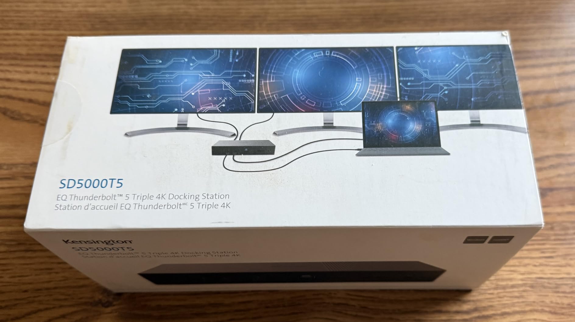Kensington SD5000T5 Thunderbolt 5 Docking Station, Dual 6K at 60Hz, 140W PD, Compatible with MacBook M1/M2/M3/M4/M5 and Windows Thunderbolt 5 Laptops (K35201NA) Black customer photo 1