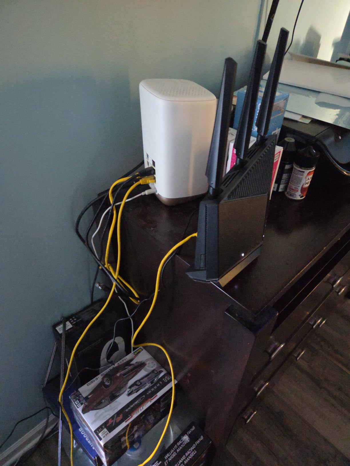 ASUS RT-BE86U BE6800 Dual-Band WiFi 7 Router, Supports 4096-QAM, MLO, AI WAN Detection, AiMesh, Subscription-Free Network Security, and Comprehensive VPN Features, Guest Network Pro, Gaming customer photo 2