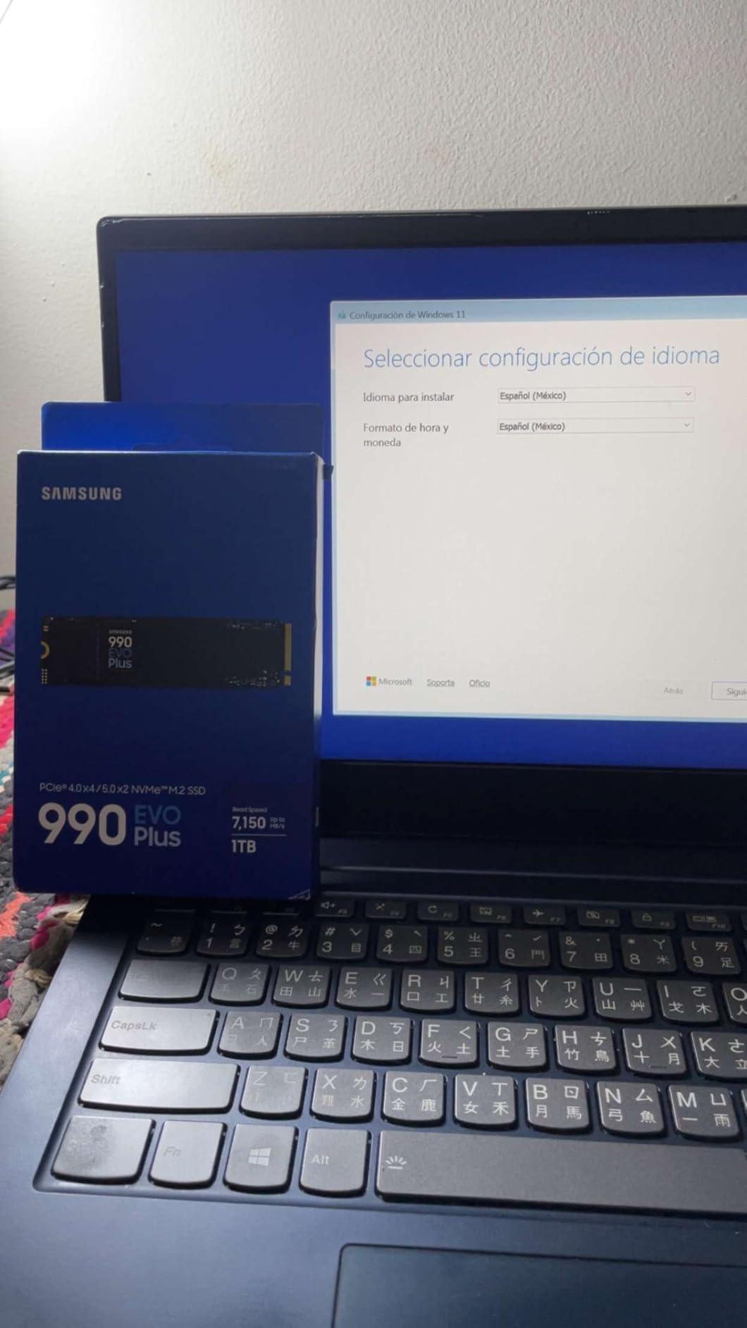 Samsung 990 EVO Plus SSD 4TB, PCIe Gen 4x4 | Gen 5x2 M.2, Speeds Up to 7,250 MB/s, Upgrade Storage for PC/Laptops, HMB Technology and Intelligent Turbowrite 2.0 customer photo 1