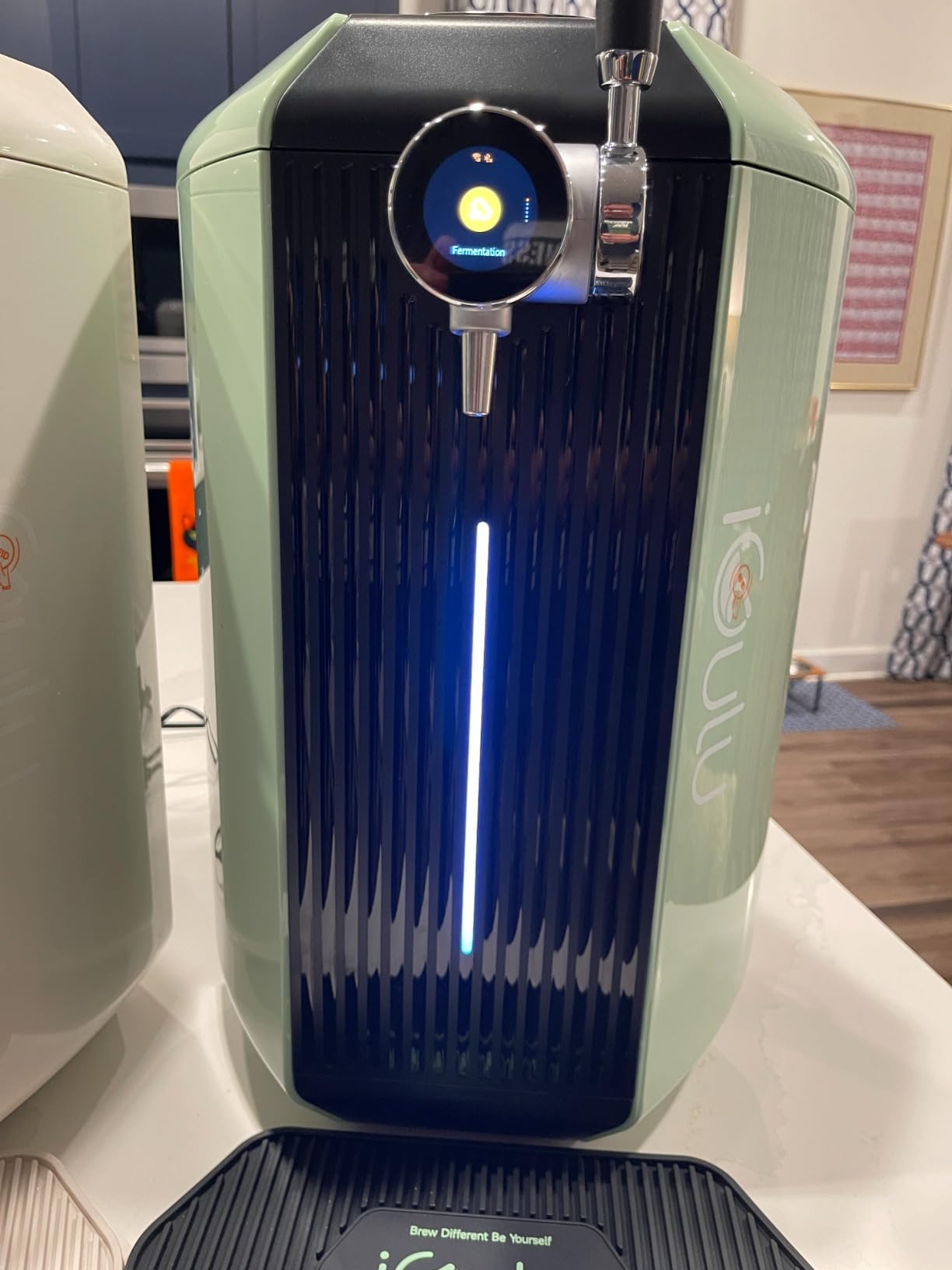 iGulu F1 All-In-One Automated Home Brewer, Fermentech Control 3.8L Capacity, -35°F-104°F Temp. Range, 14 psi Max. Pressure Control, Craft Beer, Kombucha, Cider, Wine for Beginners & Experts customer photo 1