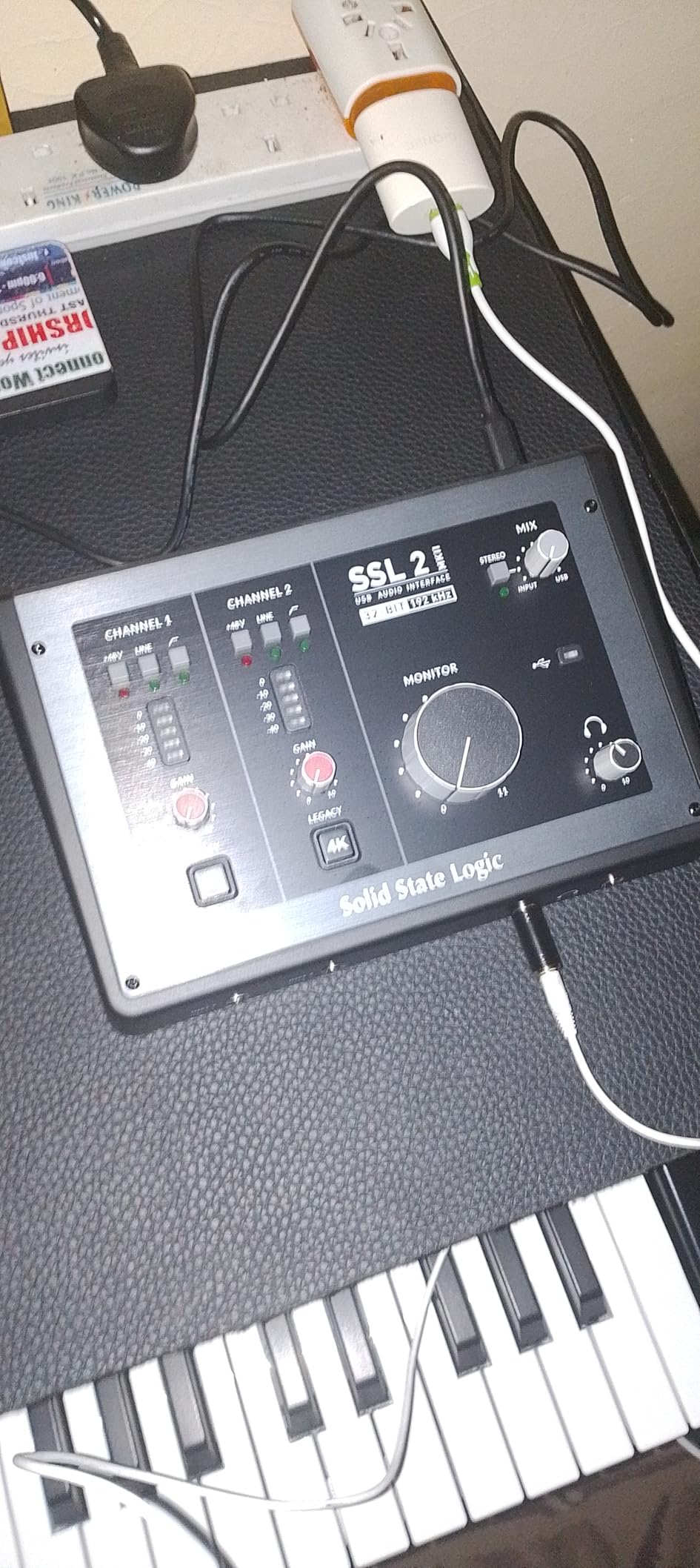 Solid State Logic SSL 2 MKII USB Audio Interface with 4K Analog Enhancement customer photo 1