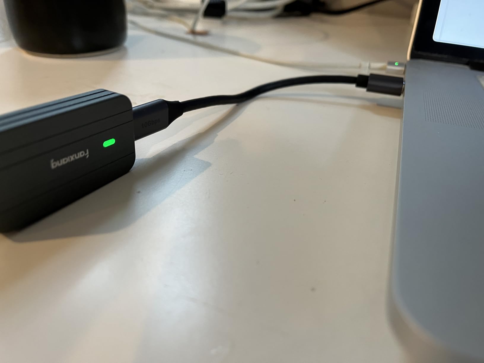 fanxiang SSD Enclosure, USB 3.2 Gen 2 (10 Gbps), M.2 NVMe PCIe to USB Adapter/Reader, Solid State Drive External Enclosure, Supports M and B&M Keys and Size 2230 SSDs, NVMe Enclosure, MP83 customer photo 2