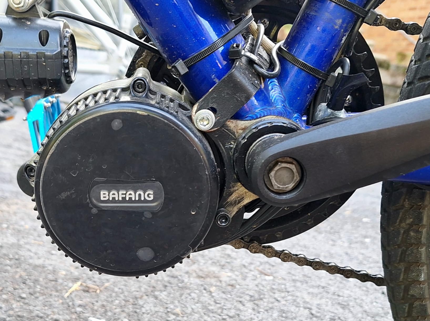 BAFANG Mid Drive Kit 750W 1000W 500W BBS02B BBS-HD Electric Bike Conversion Kit 48V 52V Ebike Conversion Kit for 68-73MM Mountain Bike Road Bike with Battery and Display(Optional) customer photo 3