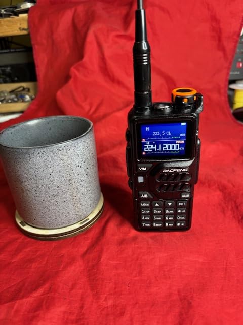 BAOFENG K5PLUS Tri-Band Ham Radio 10W Long Range, UHF VHF 1.25M Handheld Tri-Power Two Way Radio with Airband, NOAA, 2500mAh Battery, Speaker Mic, 999CH customer photo 2
