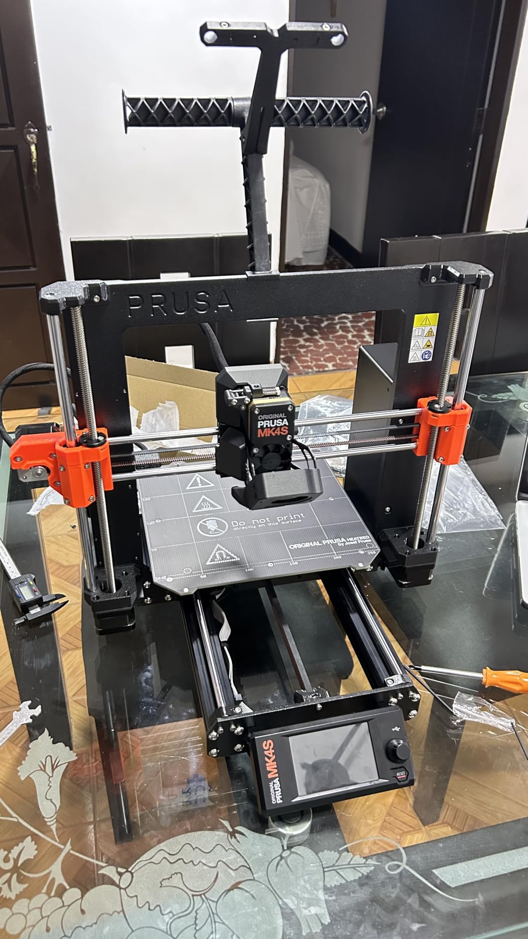 Original Prusa MK4S 3D Printer kit, Removable Sheets, Beginner-Friendly 3D Printer DIY Kit customer photo 1