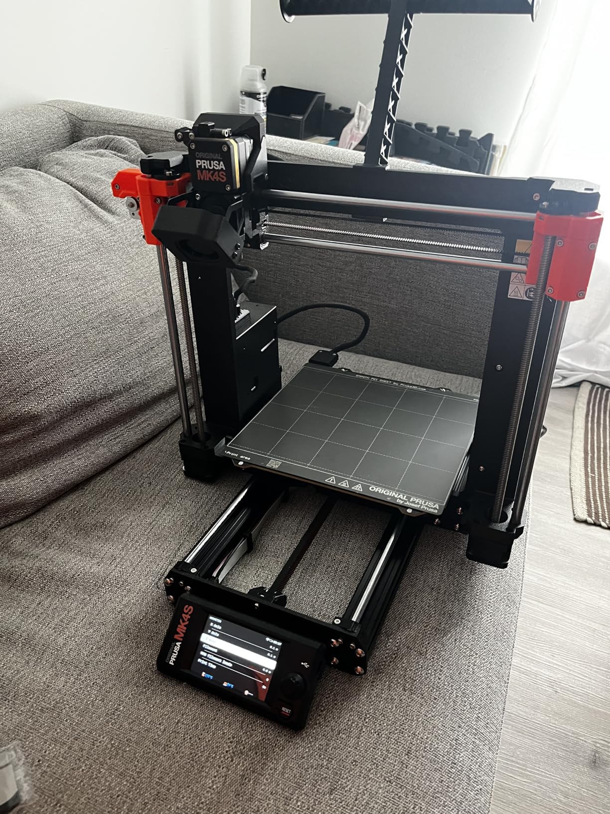 Original Prusa MK4S 3D Printer kit, Removable Sheets, Beginner-Friendly 3D Printer DIY Kit customer photo 2