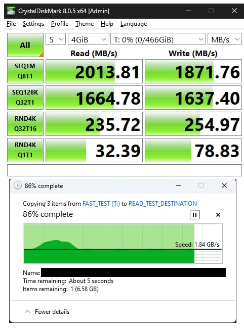 UGREEN 20Gbps M.2 NVMe SATA SSD Enclosure, 8TB USB C External NVMe M.2 Enclosure Compatible with USB 3.2 Gen2*2 Support UASP Trim for M/B+M Key SSD in Size of 2230/2242/2260/2280 customer photo 1