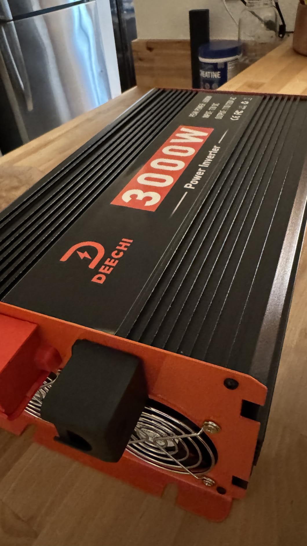 4000W Power Inverter 12V DC to 110V/120V AC Converter for RV/Truck/Boat/Camping/Off-Grid Solar Car Power Inverter Peak Power 8000W with 4 AC Outlets,USB & Type-C Port, Remote Controller & LCD Screen customer photo 2