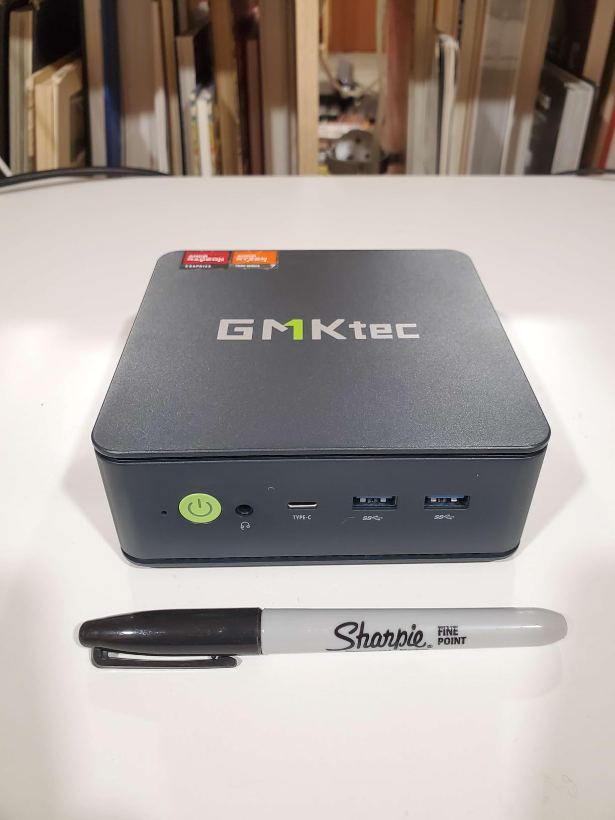 GMKtec Gaming PC K11 AMD Ryzen 9 8945HS, 32GB DDR5 RAM 1TB Mini PC Desktop Computer, Oculink, Dual NIC 2.5GbE LAN, HDMI/DisplayPort/USB4 customer photo 2