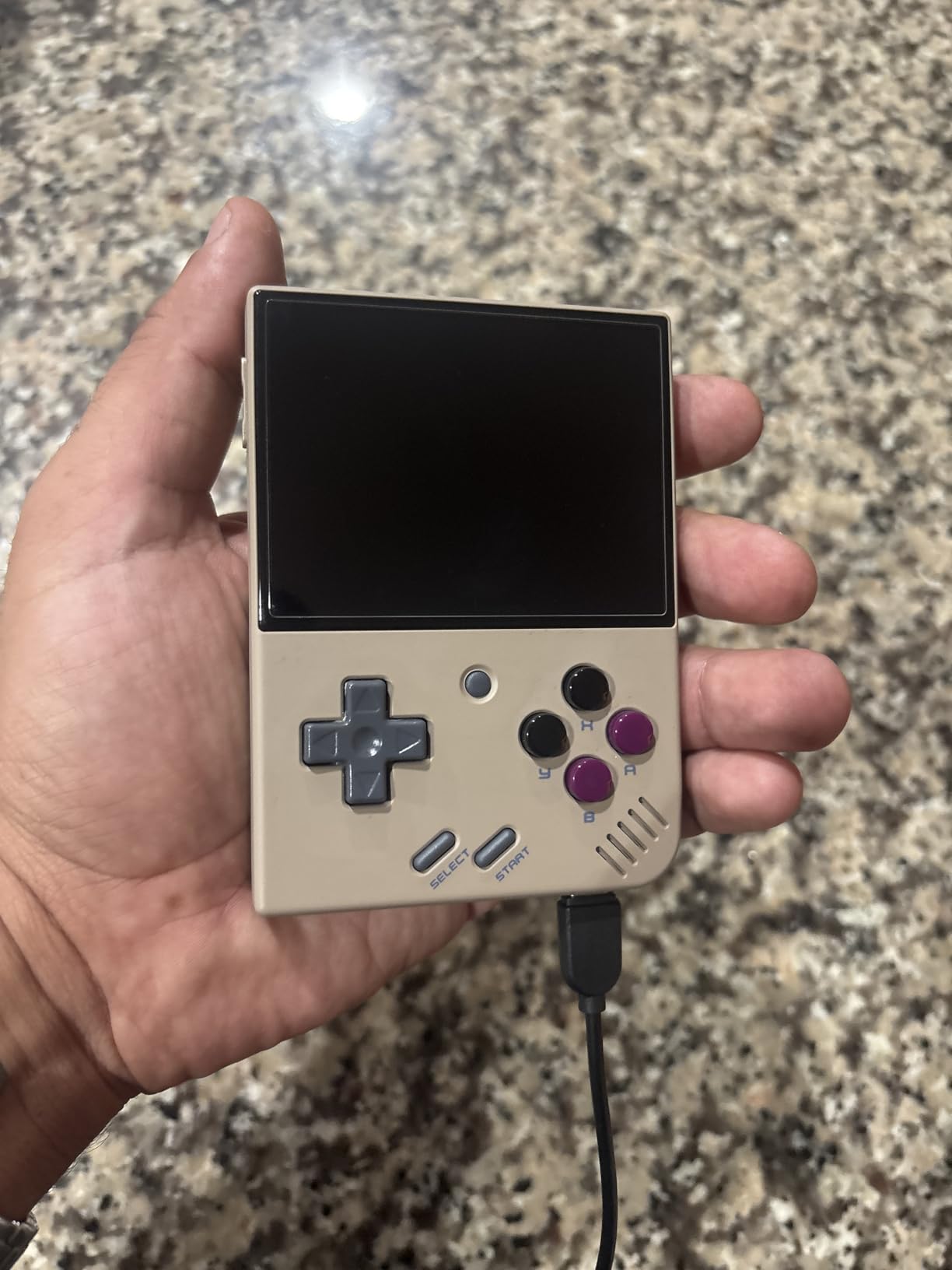 Gift for Men Women, Miyoo Mini Plus with Portable Case Retro Emulator Handheld Game Console with WiFi & RTC, Christmas Stocking Stuffers for Men, Mens Gifts for Dad, Husband, 3000+Classes Game, Gray customer photo 2
