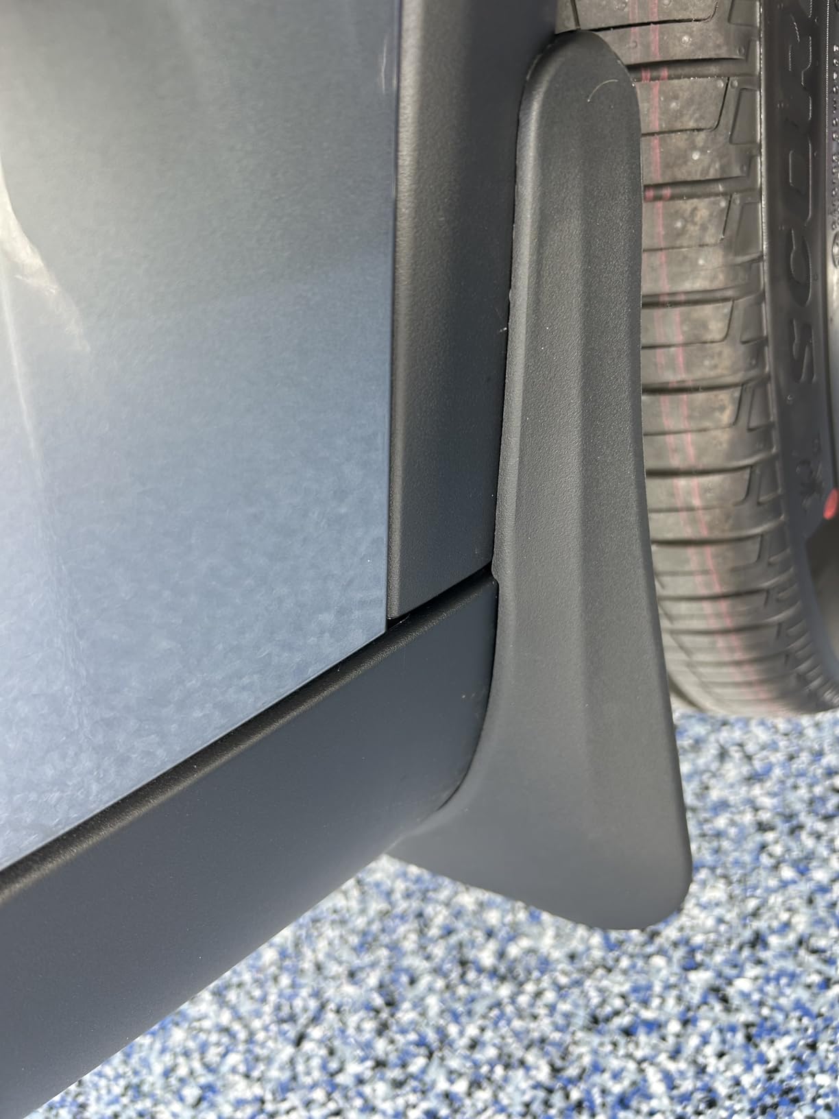 REEVAA Tesla Model Y Accessories - Mud Flaps [Protect Paint, No Drilling Required] All-Weather Splash Guard Body Kits customer photo 2
