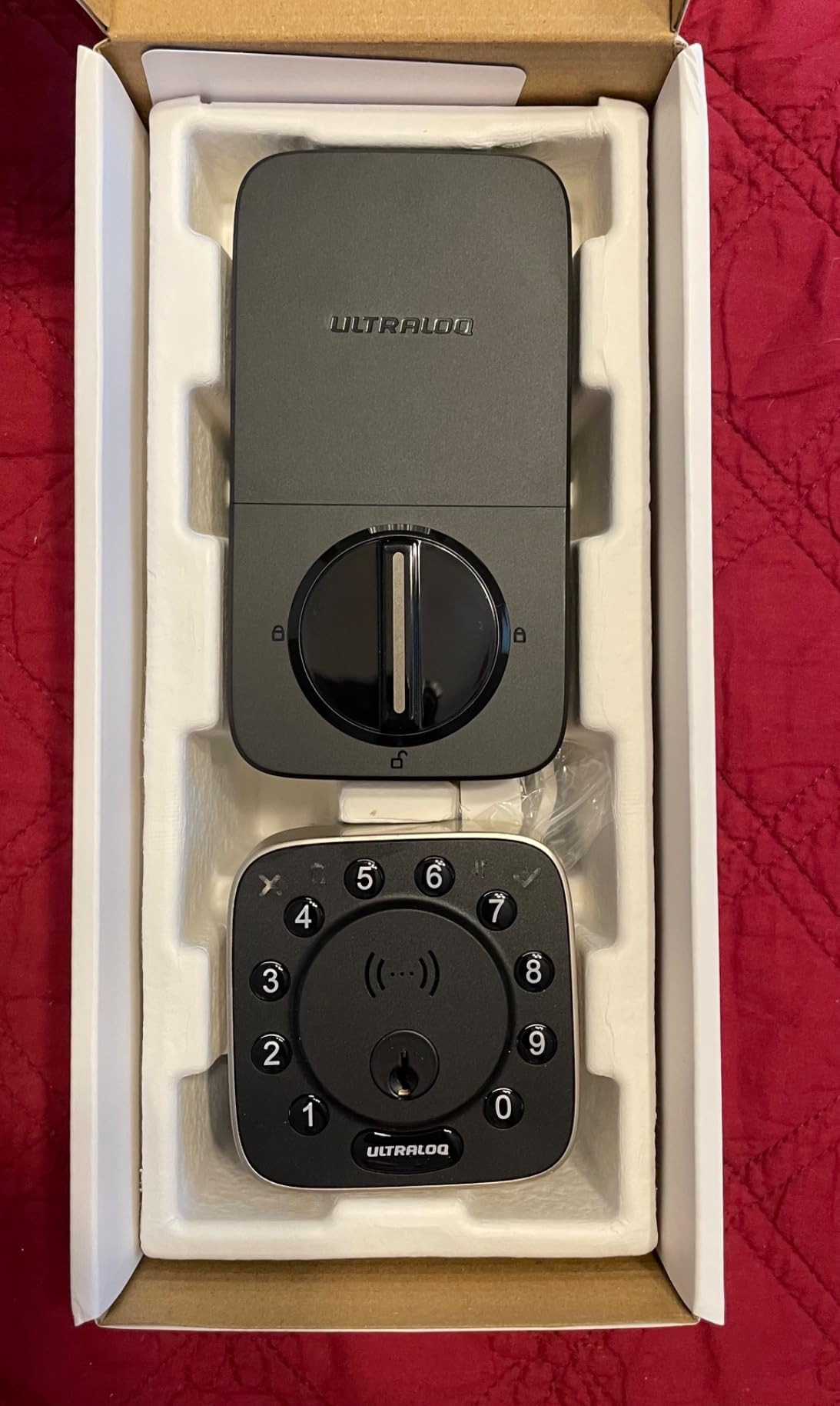 ULTRALOQ 2025 Upgrade Bolt Fingerprint Matter Smart Lock, Fingerprint Keyless Entry Door Lock, Works with Apple Home, Alexa, Google, SmartThings, IFTTT, Built in Matter Over Thread, BHMA Grade AAA customer photo 2