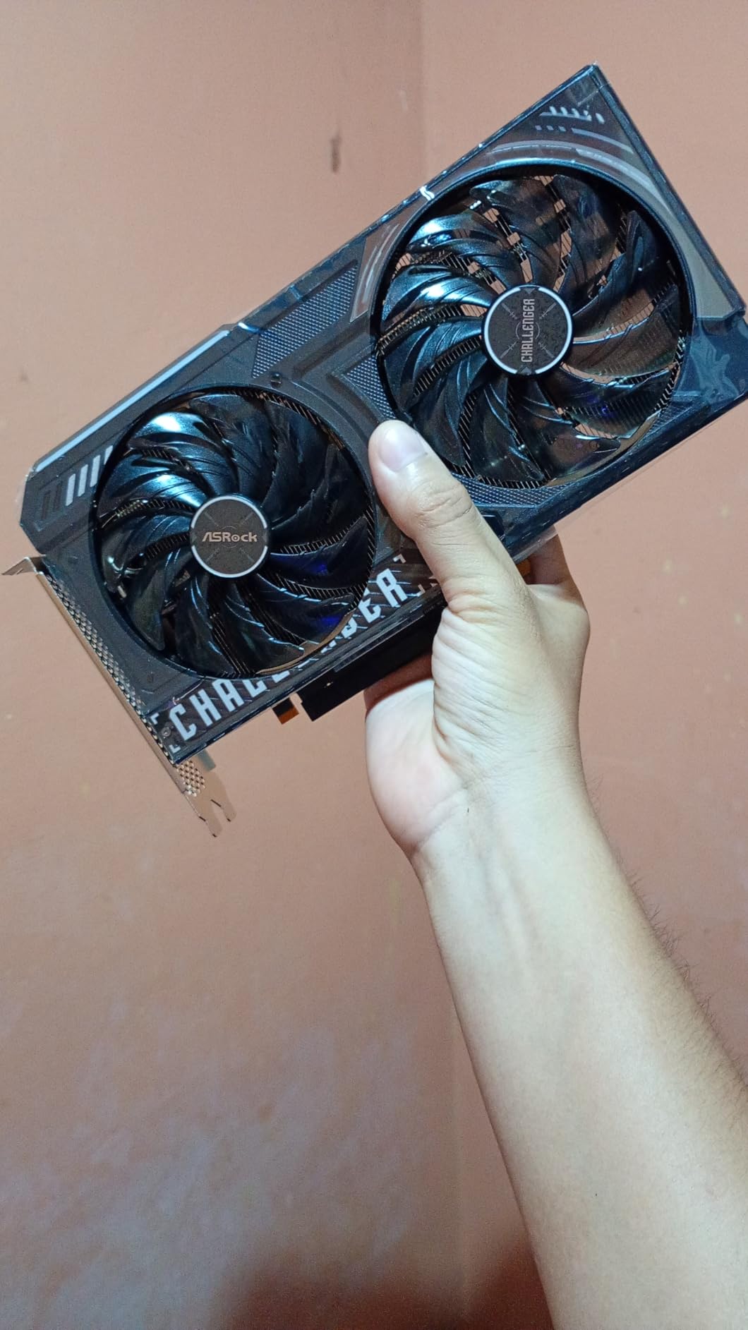 Intel Arc B570 Challenger 10GB OC GDDR6 Graphics Card - 2600 MHz GPU, Dual Fan, Metal Backplate customer photo 2