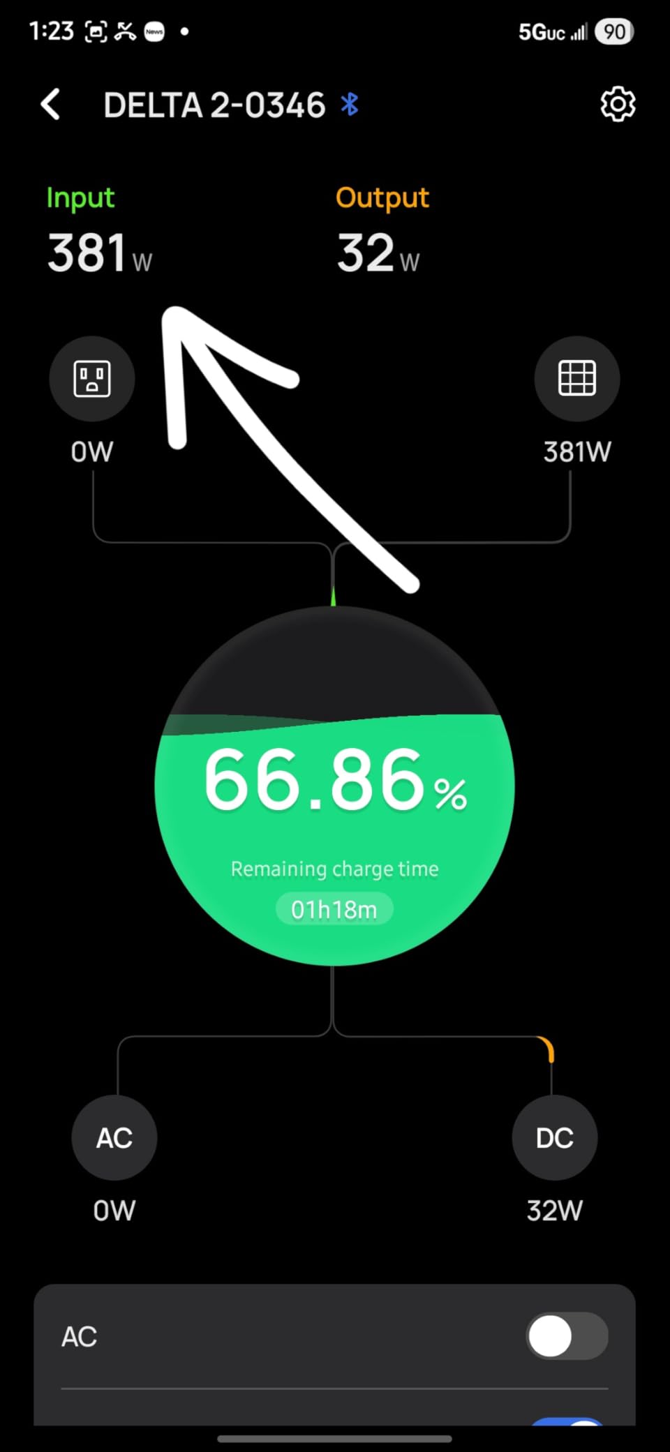 ZOUPW 350W Portable Solar Panel, N-Type 16BB 25% High Efficiency Foldable Solar Charger for Jackery/EcoFlow Delta/Anker Solix C1000/Bluetti,IP68 Waterproof OffGrid Power for RV Camping Power Backup customer photo 1