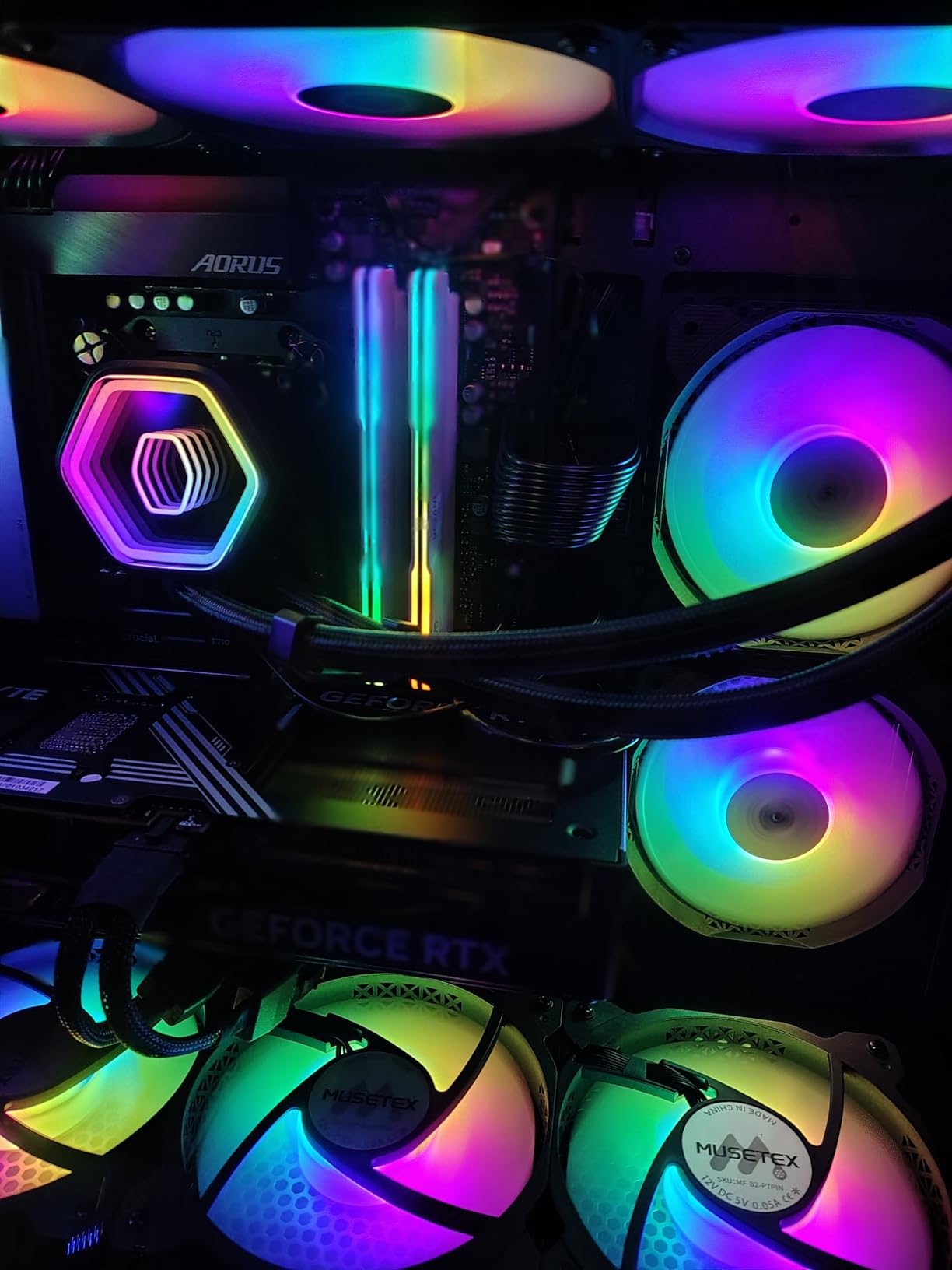 KLEVV Urbane V RGB DDR5 48GB (2x24GB) 6000MHz CL30 SK Hynix A-Die 1.35V Gaming Desktop Ram Memory XMP 3.0 / AMD Expo Ready customer photo 1