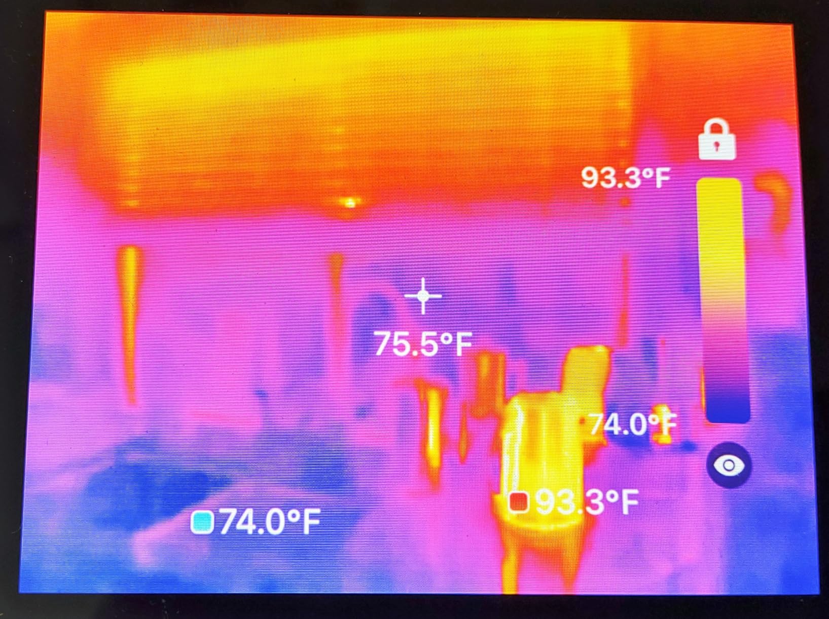 ANCEL IR101 Thermal Camera for iPhone iPad iOS, 512x384 IR Resolution, 25Hz, PCB Inspection customer photo 1