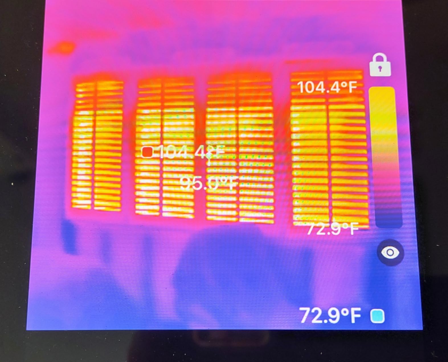 ANCEL IR101 Thermal Camera for iPhone iPad iOS, 512x384 IR Resolution, 25Hz, PCB Inspection customer photo 2