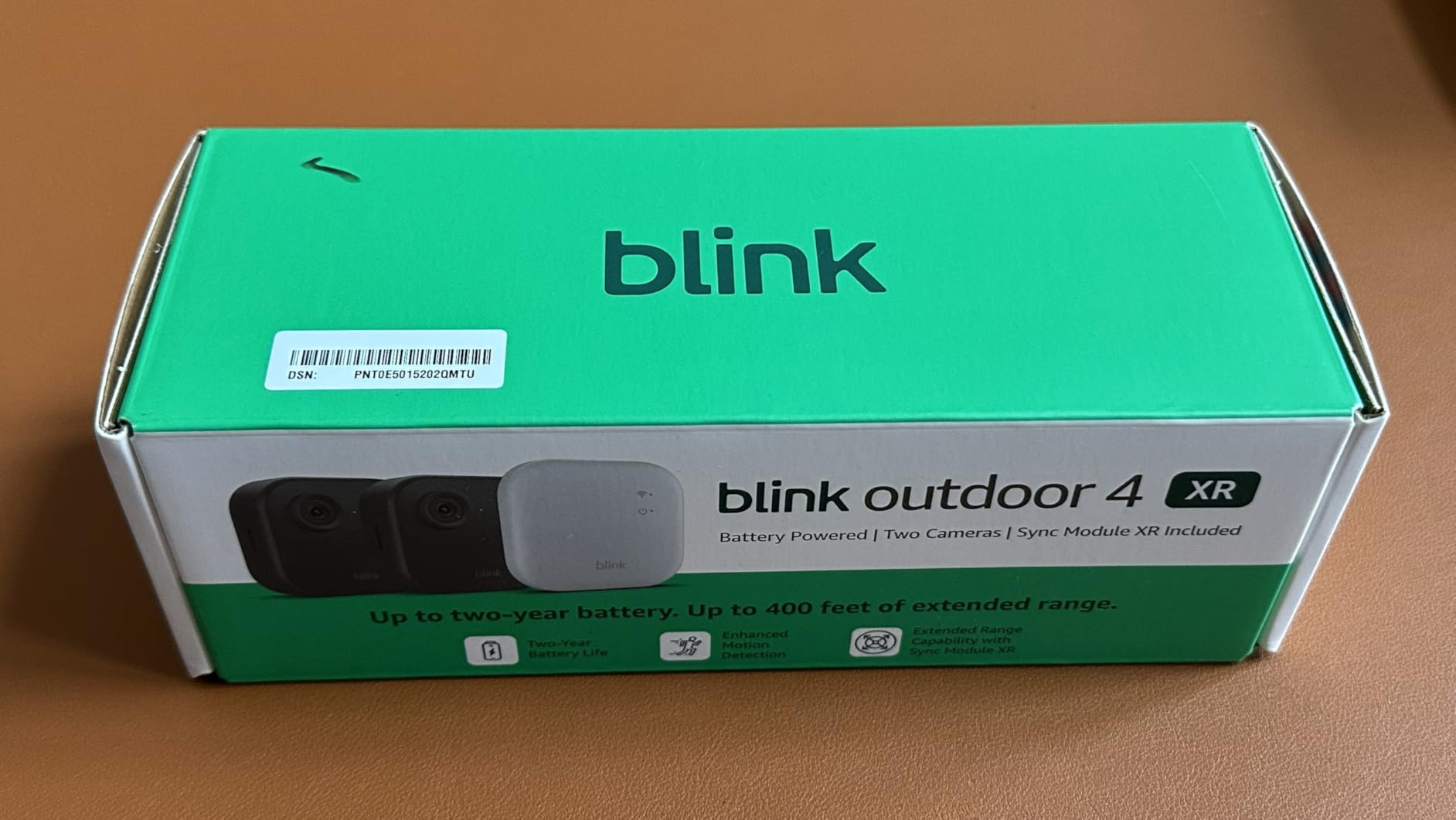 Blink Outdoor 4 XR - two-year battery wireless camera with 4x security coverage, 1000 ft open-air range or 400 ft with typical use - 4 camera system customer photo 1