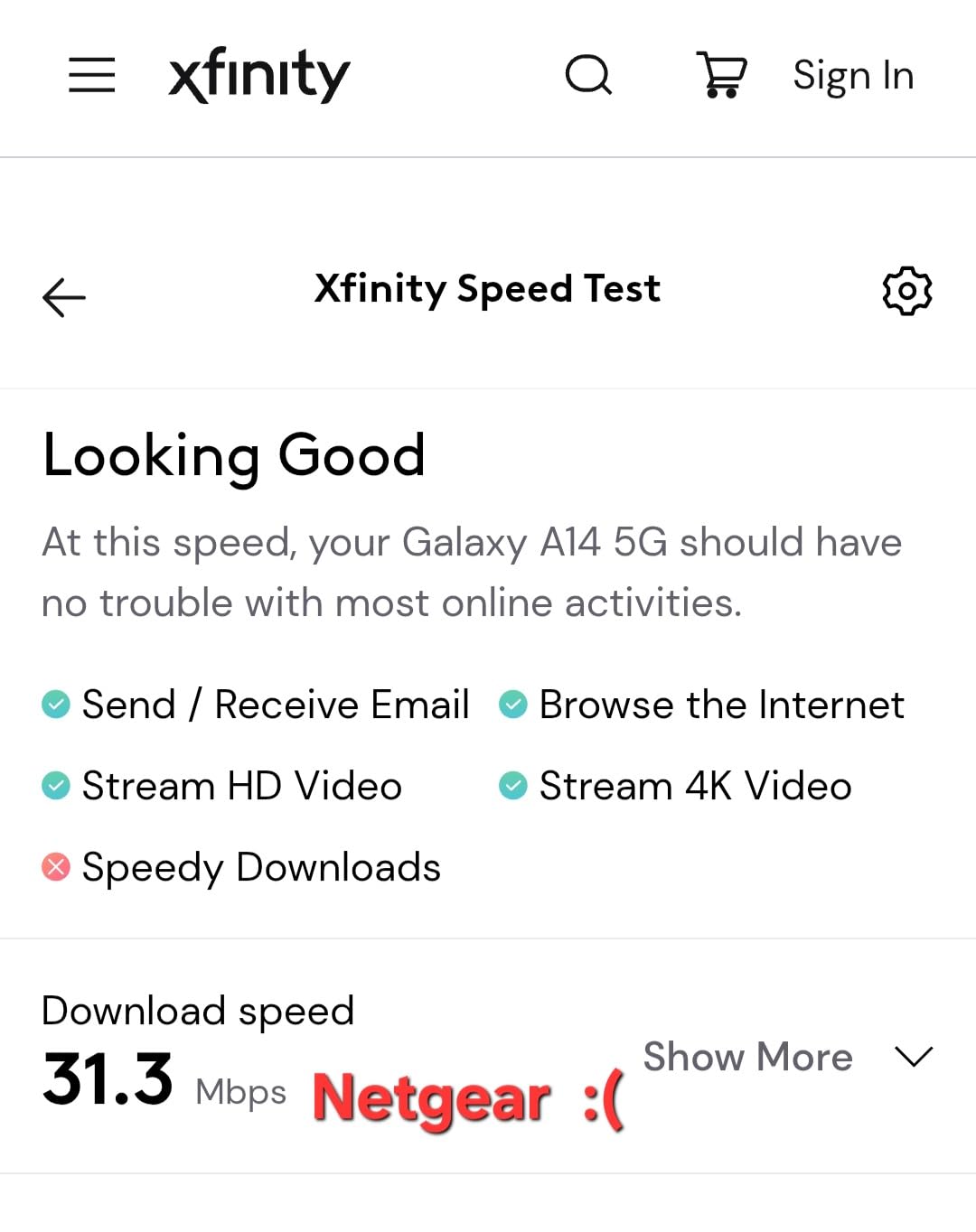 NETGEAR WiFi 6 Router 4-Stream (R6700AX) - Router Only, AX1800 Wireless Speed (Up to 1.8 Gbps), Covers up to 1,500 sq. ft., 20 Devices - Free Expert Help, Dual-Band customer photo 1