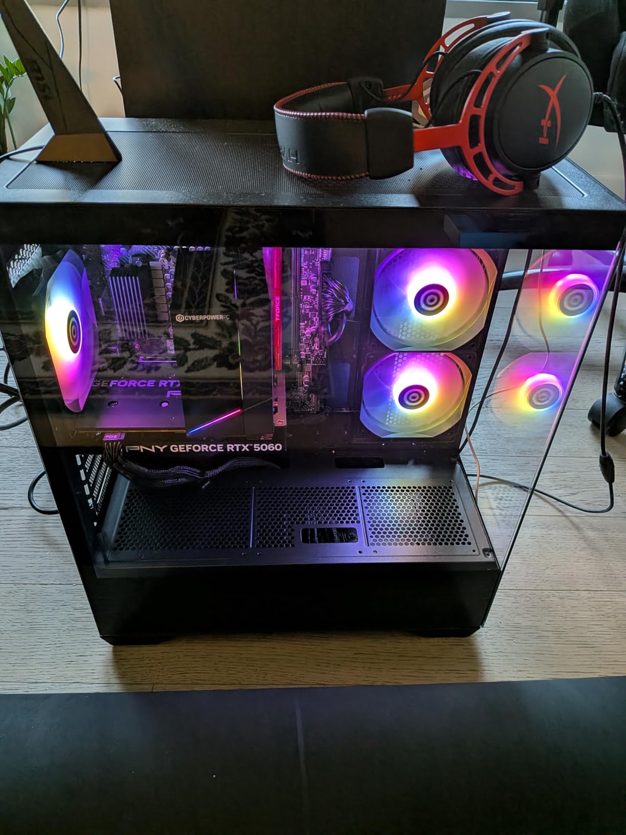 CyberPowerPC Gamer Xtreme VR Gaming PC, Intel Core i5-13400F 2.5GHz, GeForce RTX 5060 8GB, 16GB DDR5, 1TB PCIe 4.0 SSD, WiFi Ready & Windows 11 Home customer photo 2