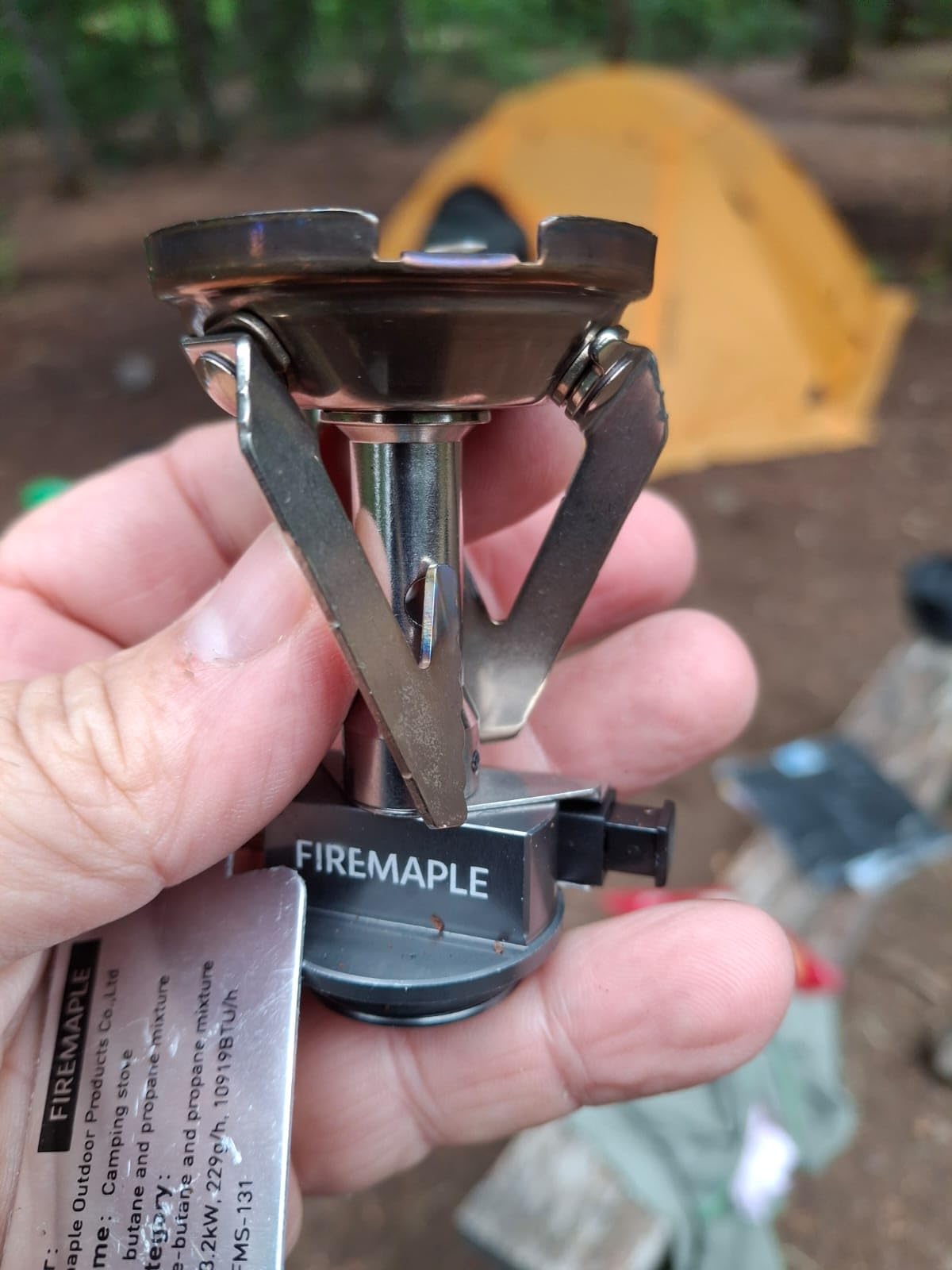 Fire-Maple Torch Gas Stove - Ultralight Backpacking Camping Stove with Built-in Piezo Ignition customer photo 2