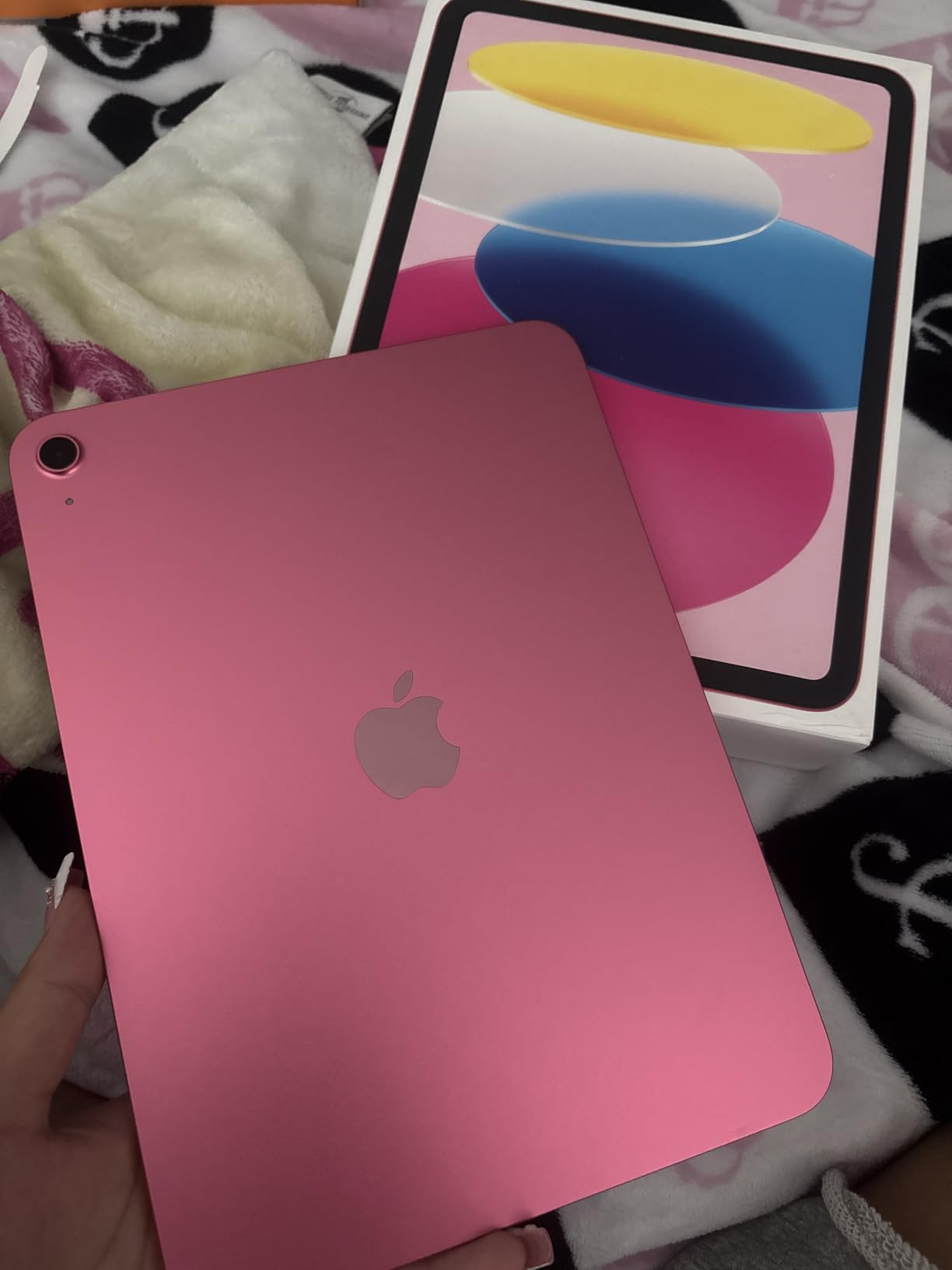 Apple iPad 11-inch: A16 chip, 11-inch Model, Liquid Retina Display, 128GB, Wi-Fi 6, 12MP Front/12MP Back Camera, Touch ID, All-Day Battery Life - Blue customer photo 2