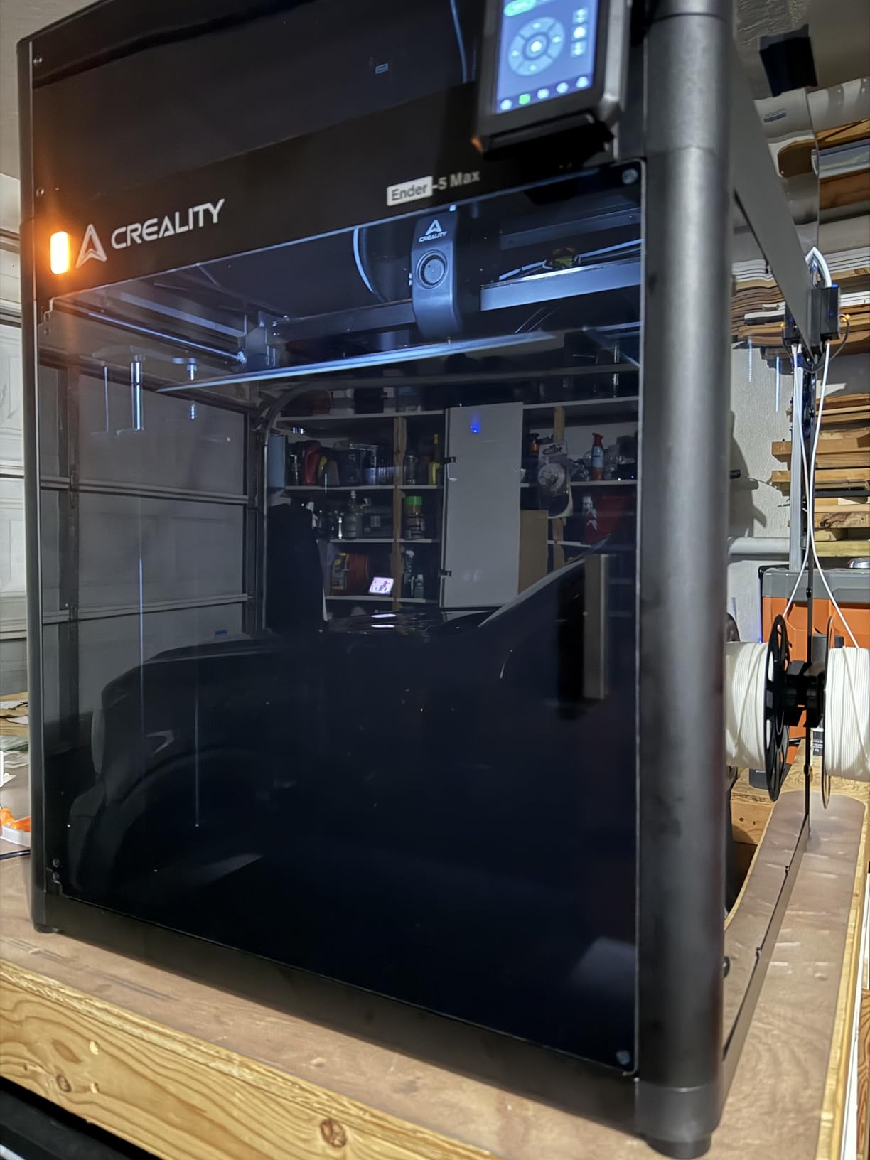 Creality Ender-5 Max 3D Printer, 400x400x400mm Large Build Volume, 700mm/s High-Speed Printing, 36-Point Auto Leveling, LAN Multi-Device Control, Professional FDM 3D Printing customer photo 1