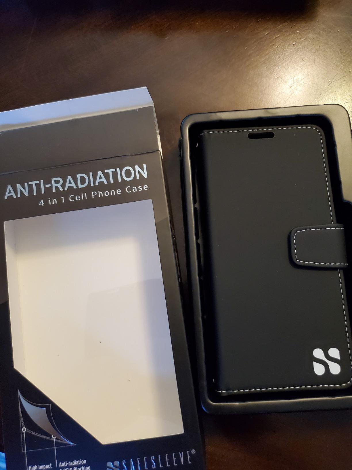 SafeSleeve EMF Protection Anti Radiation Case Compatible with Samsung Galaxy S25 Plus- RFID EMF Blocking Wallet Cell Phone Case (Black) customer photo 2